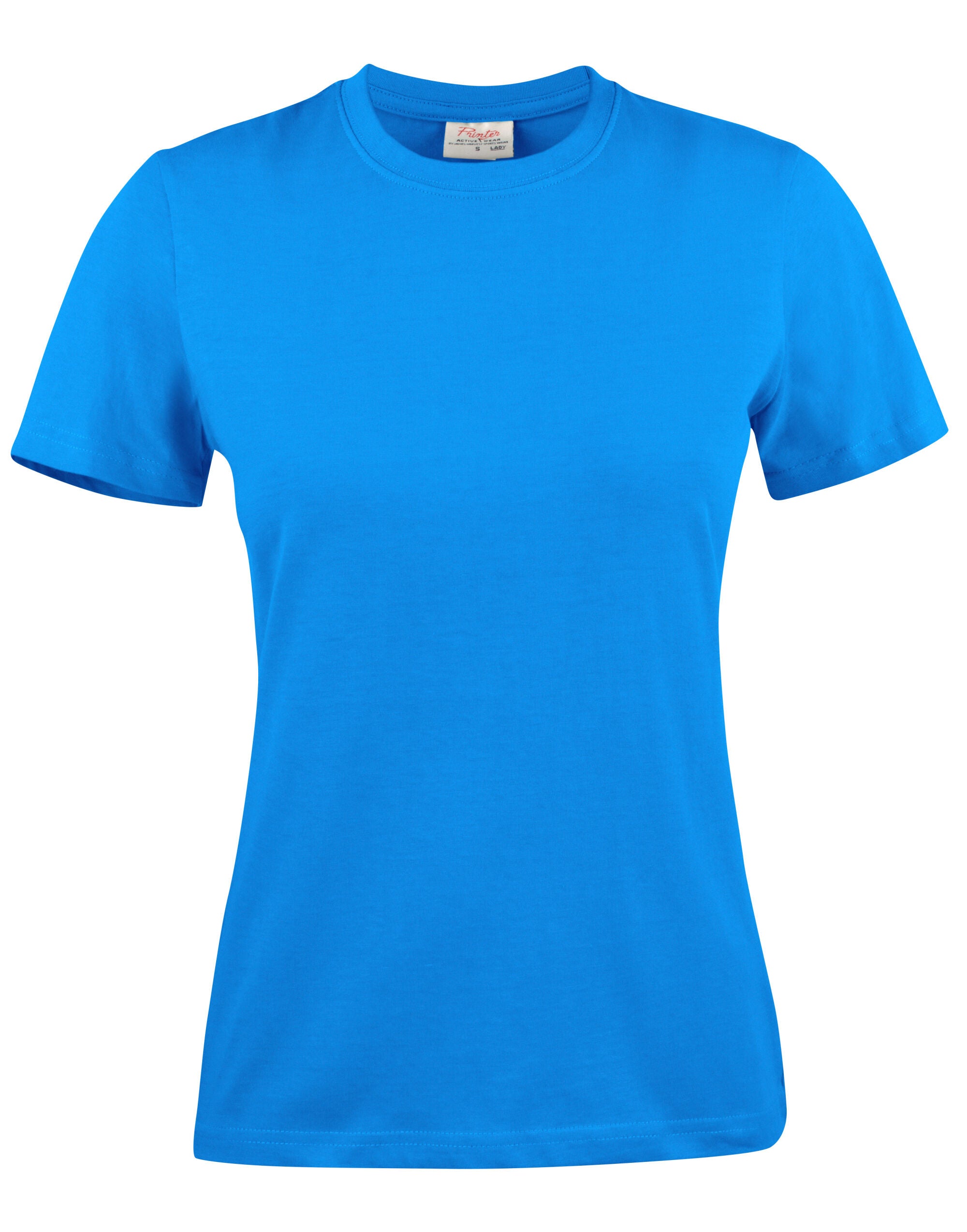 Printer Ladies Light T Shirt PE2264028 - Ocean Blue - Customisable T-Shirts