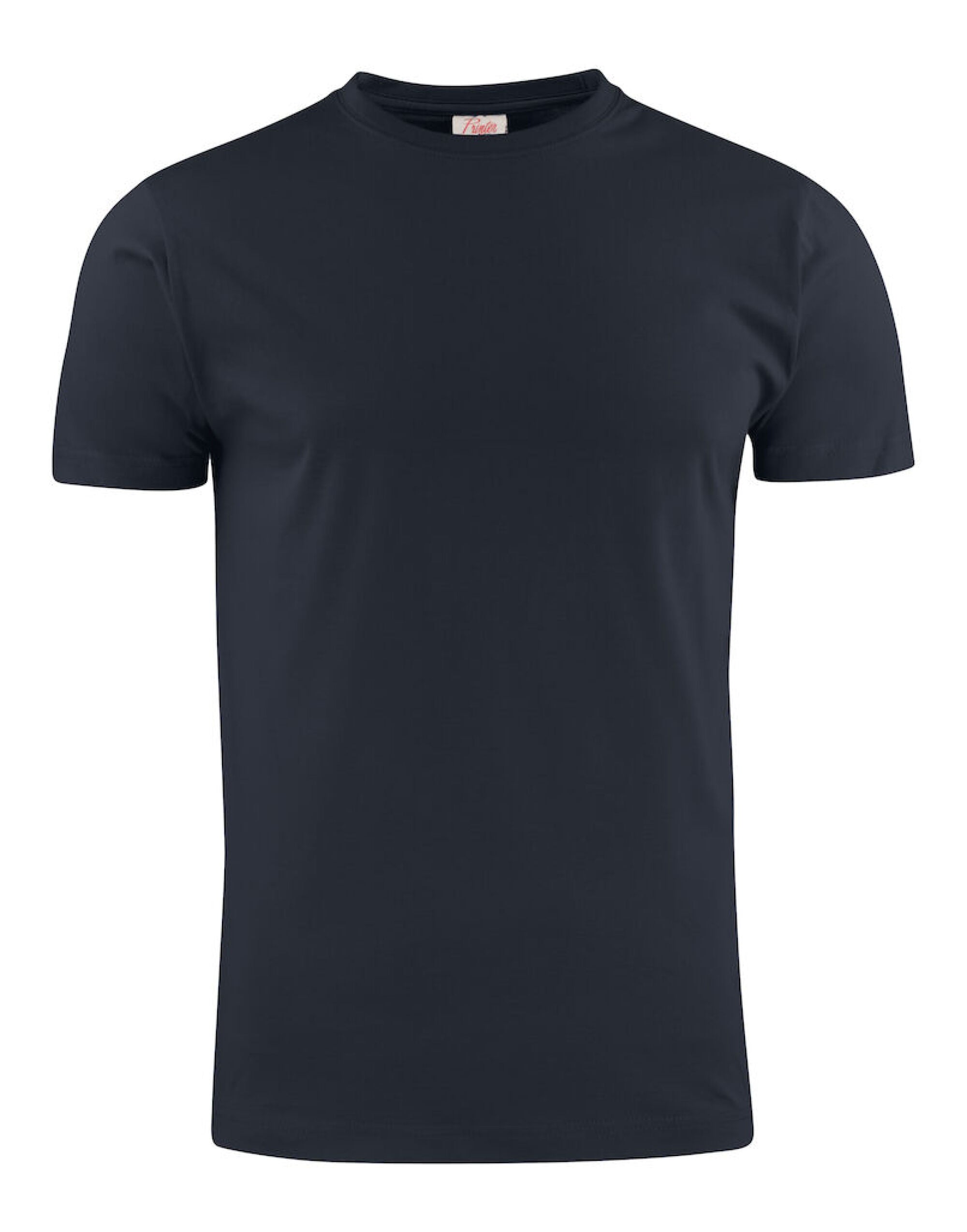 Printer EShort Sleeveentials Heavier Pro T Shirt PE2264032 - Dark Navy - Customisable T-Shirts