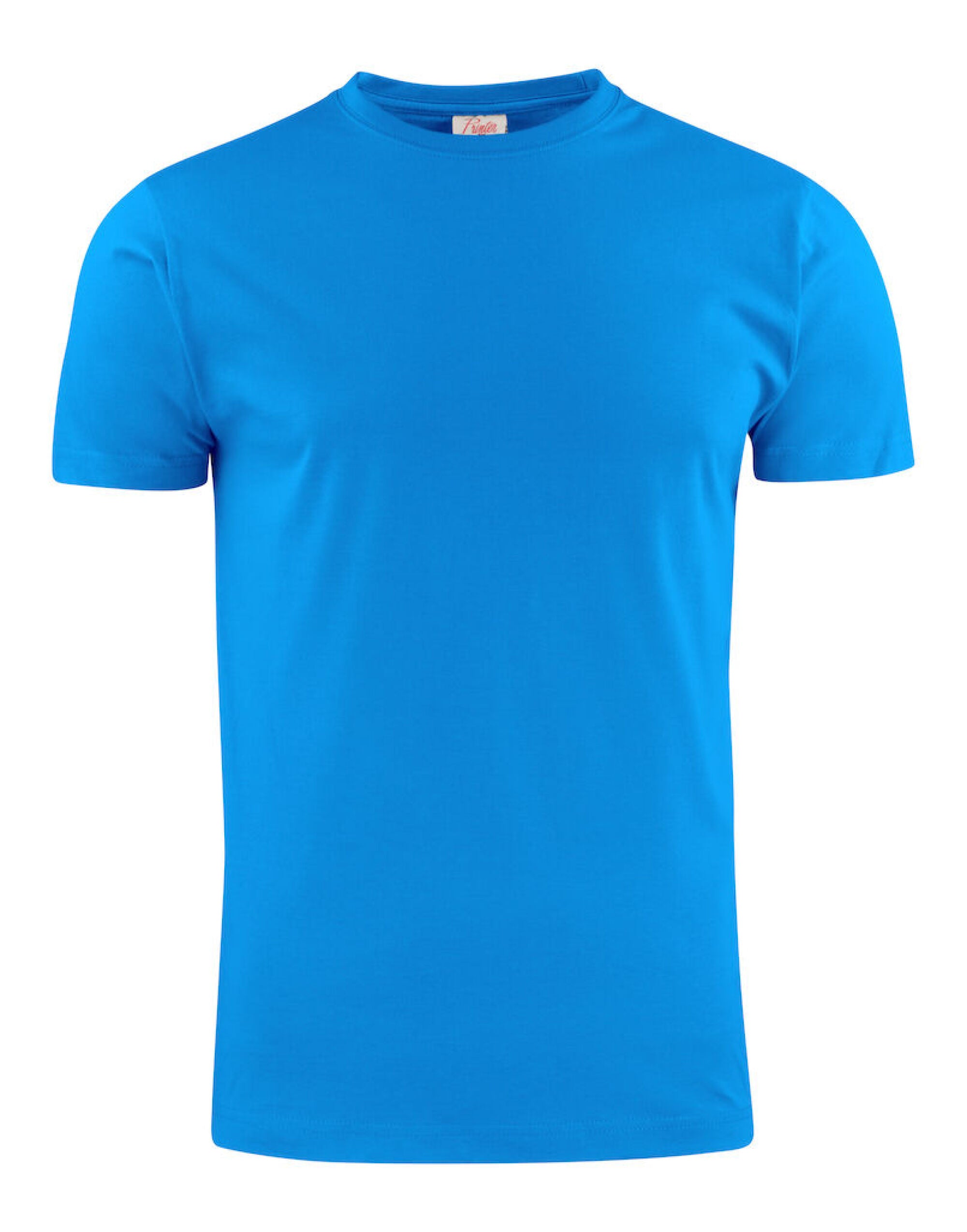 Printer EShort Sleeveentials Heavier Pro T Shirt PE2264032 - Ocean Blue - Customisable T-Shirts