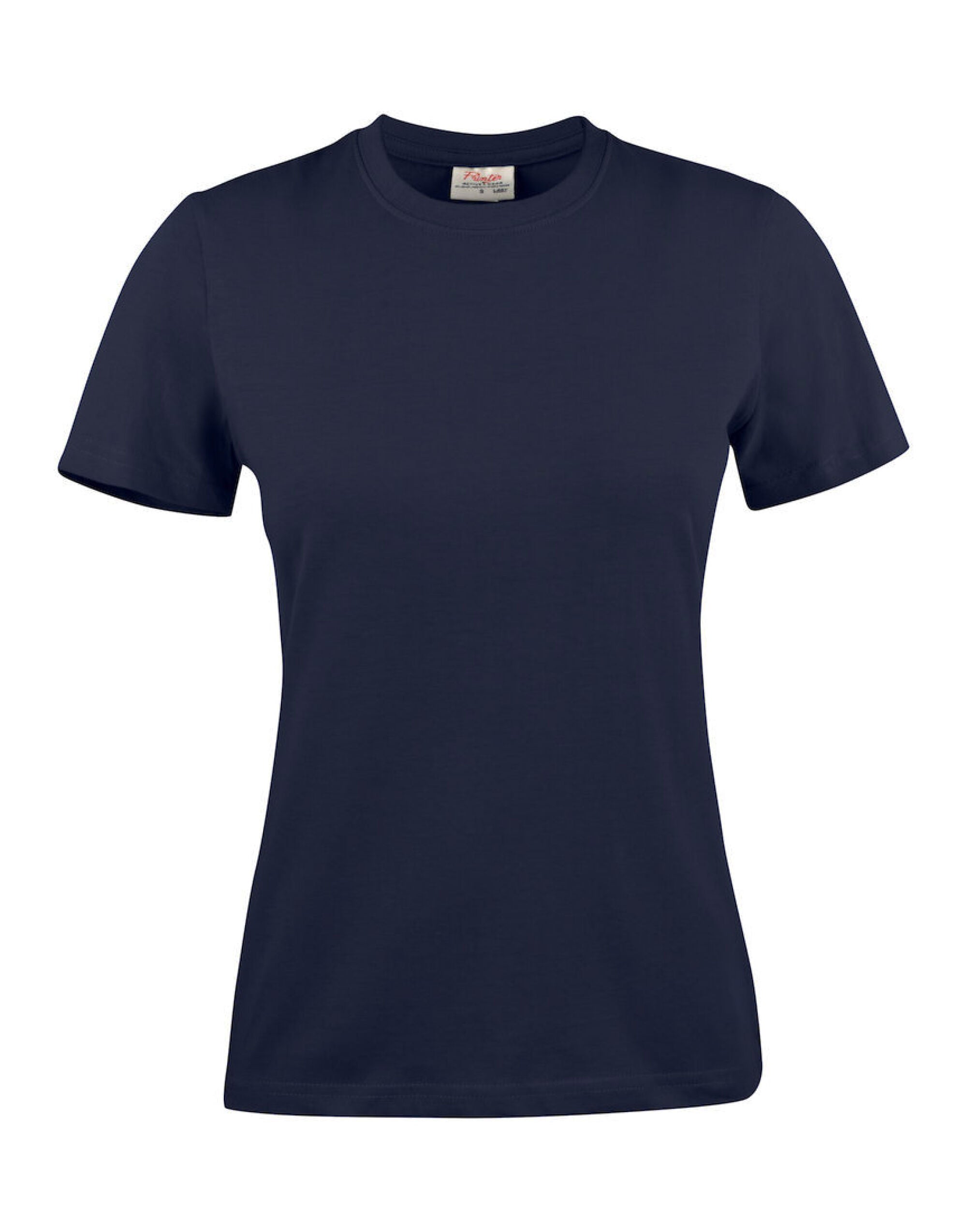 Printer EShort Sleeveentials Ladies Heavier Pro T PE2264033 - Dark Navy - Customisable T-Shirts