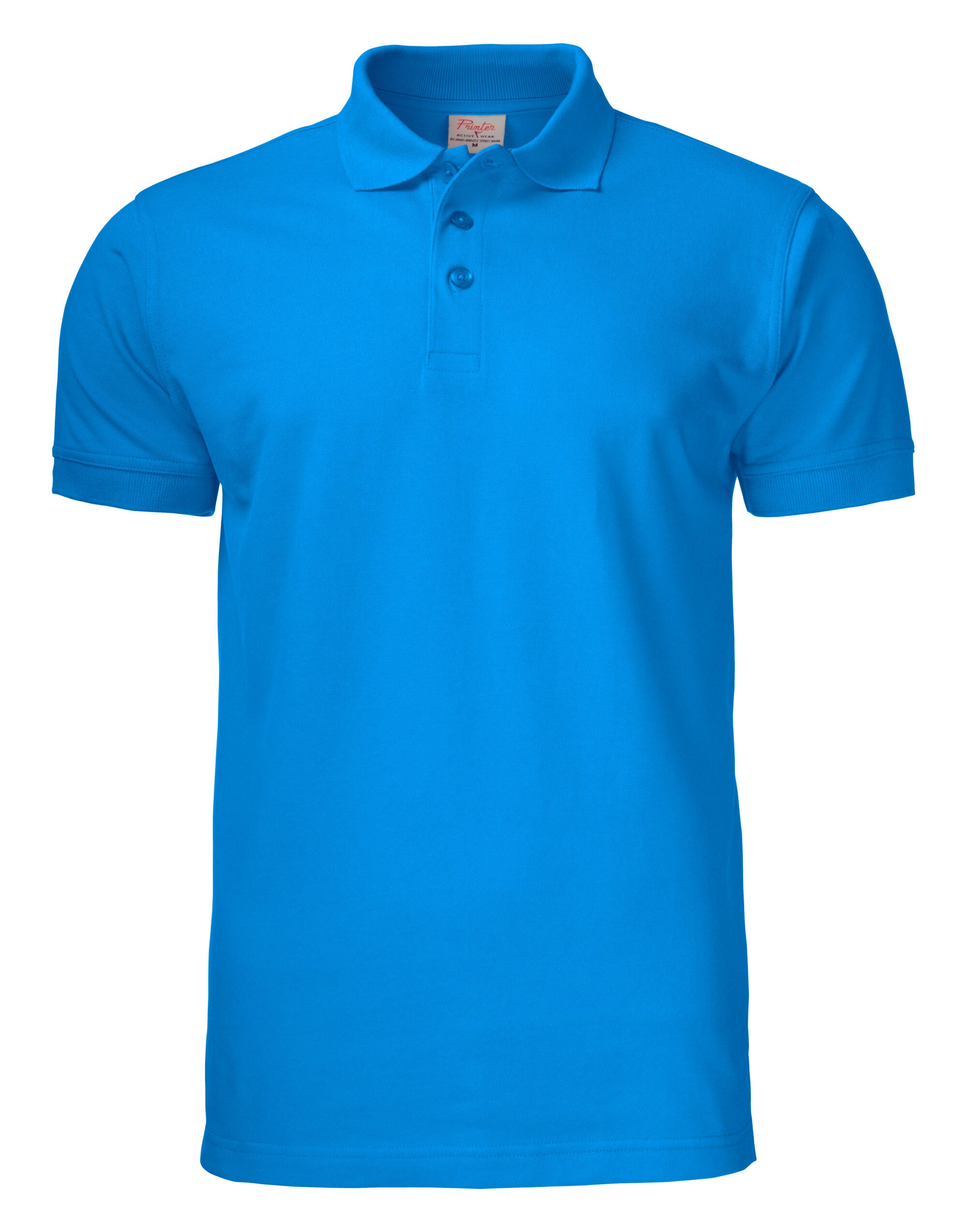Printer Mens Surf Pro RSX Pique Polo PE2265019 - Ocean Blue - Customisable Polos