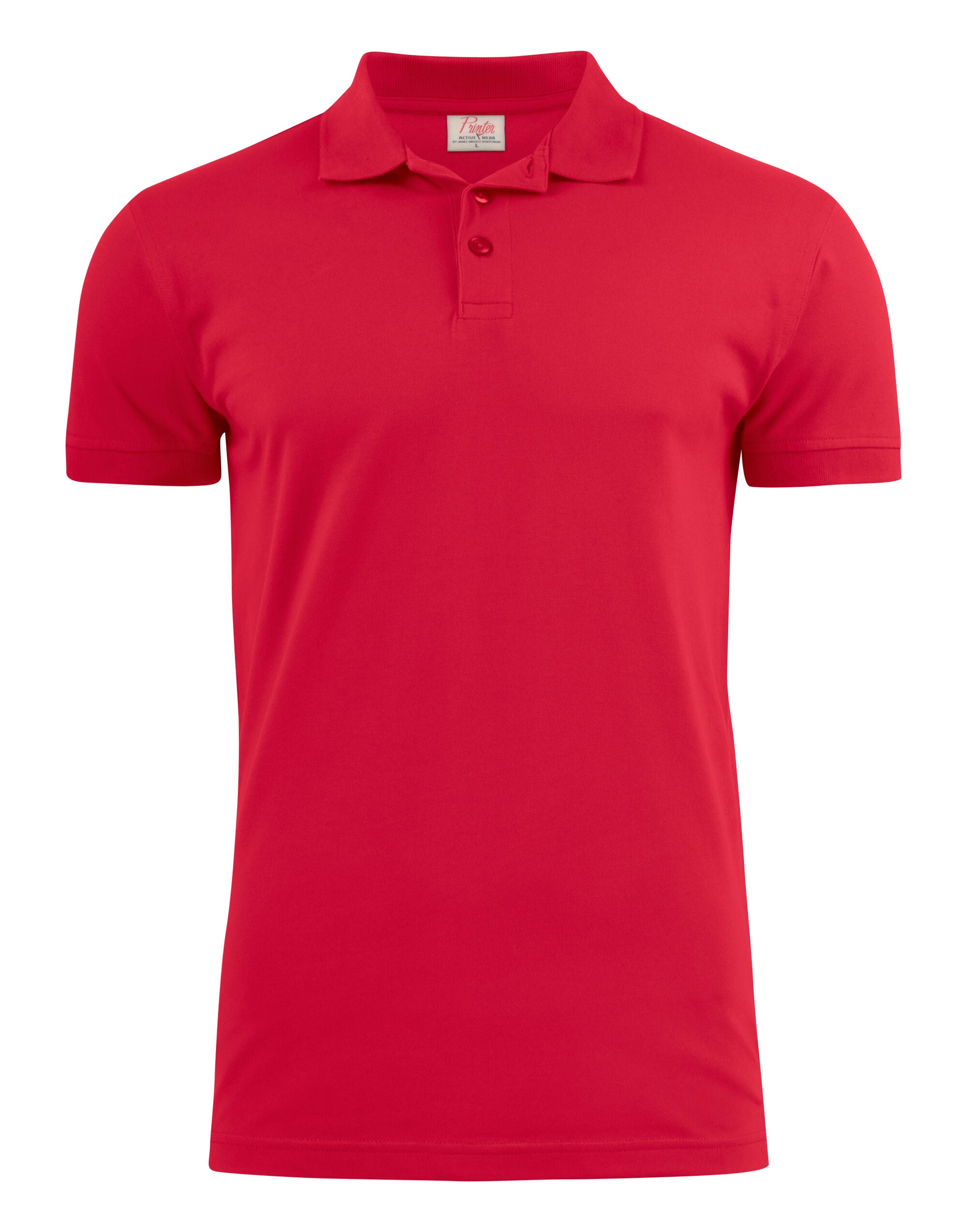 Printer Mens Surf Stretch Polo PE2265020 - Red - Customisable Polos