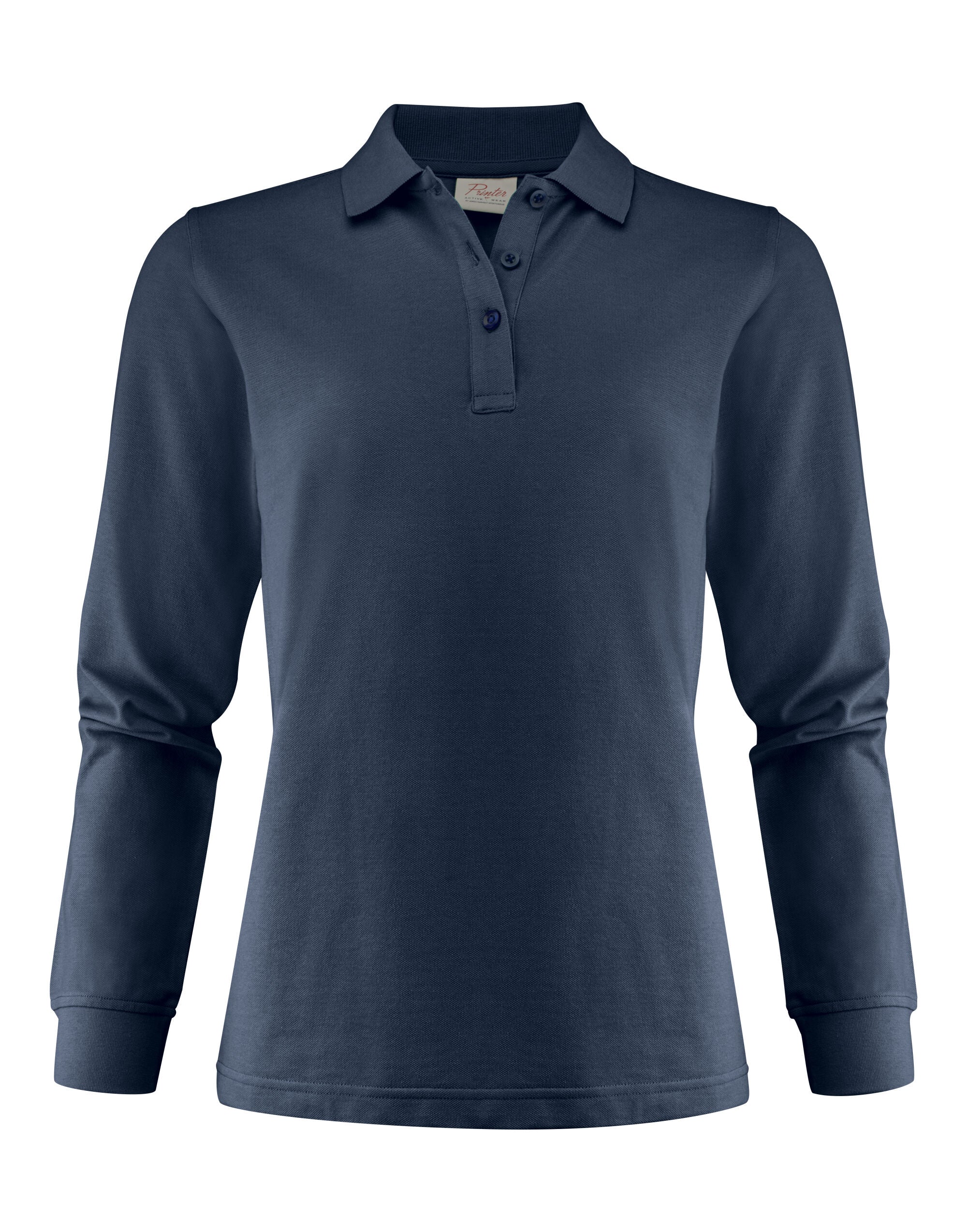 Printer Ladies Surf Pro LS Polo PE2265027 - Navy - Customisable Polos