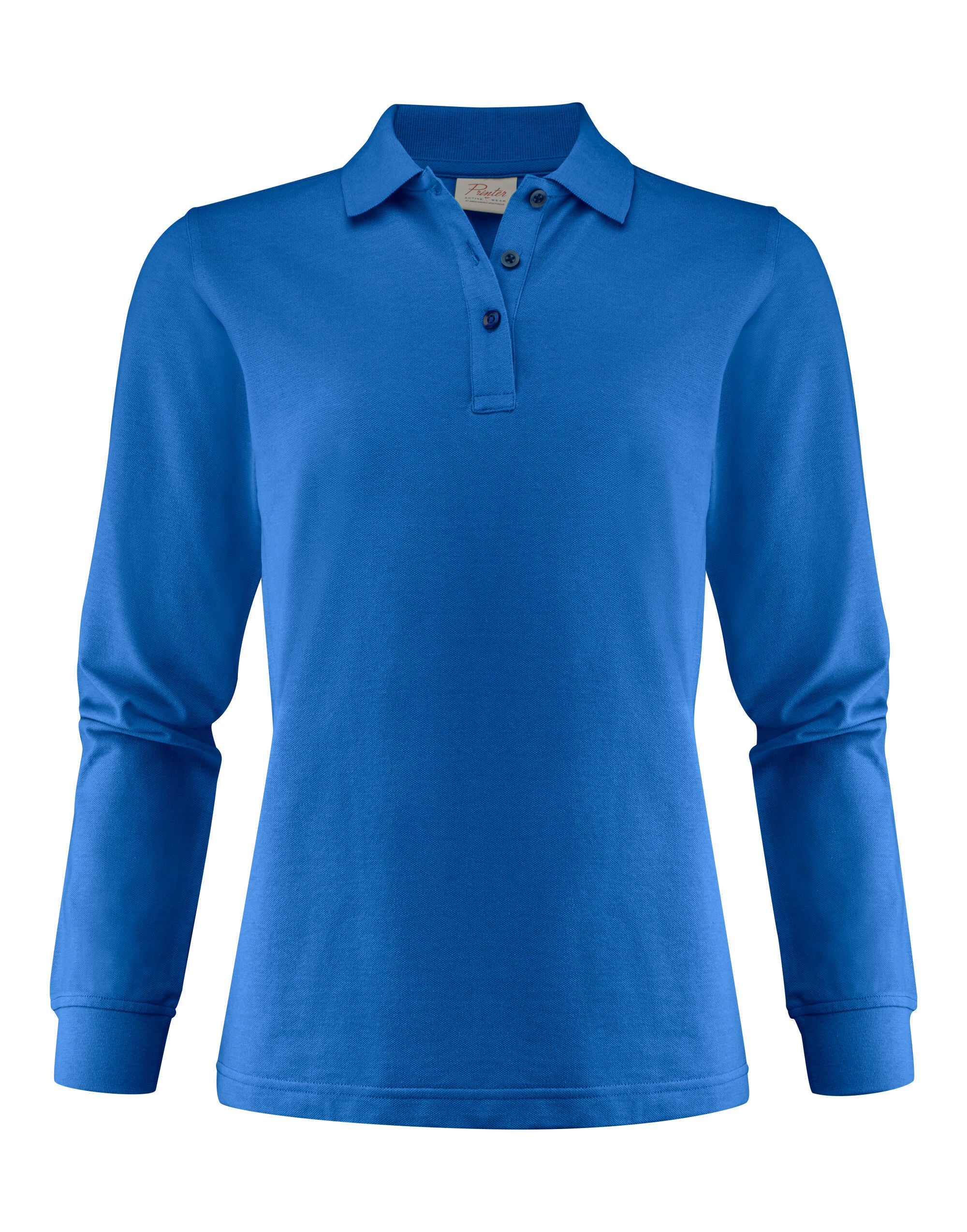 Printer Ladies Surf Pro LS Polo PE2265027 - Ocean Blue - Customisable Polos