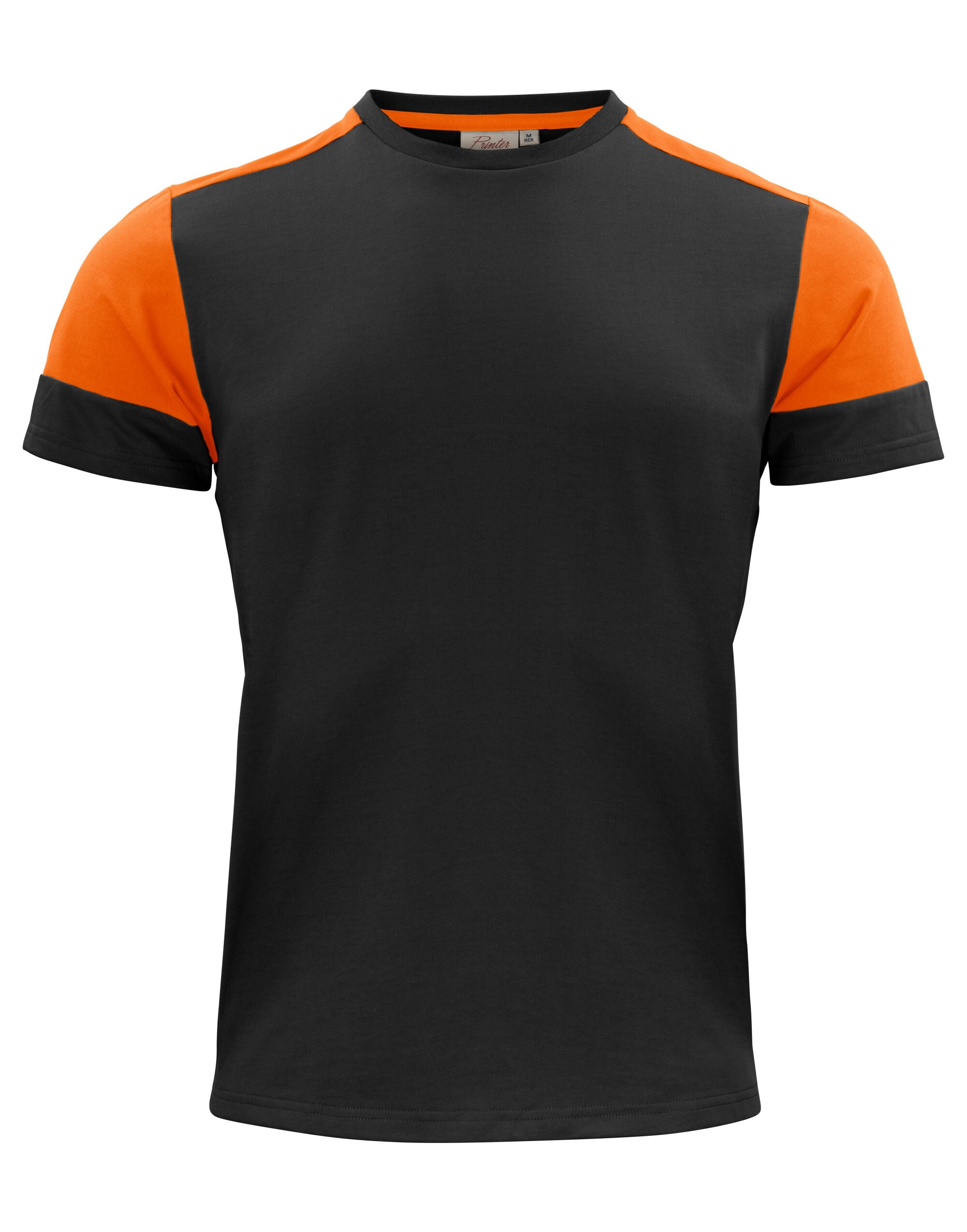 Printer Prime T Shirt PP2264030 - Black Orange - Customisable T-Shirts