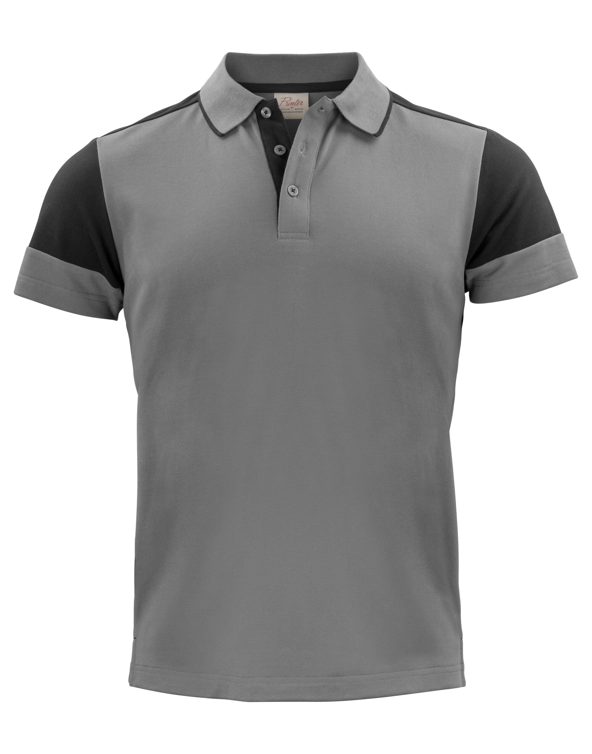Printer Prime Polo PP2265024 - Anthracite Black - Customisable Polos