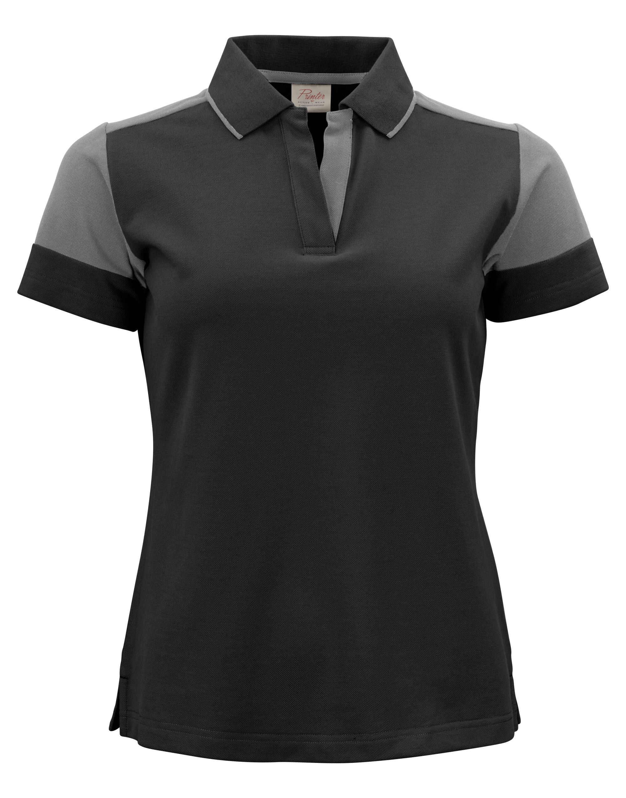Printer Prime Ladies Polo PP2265025 - Black Anthracite - Customisable Polos