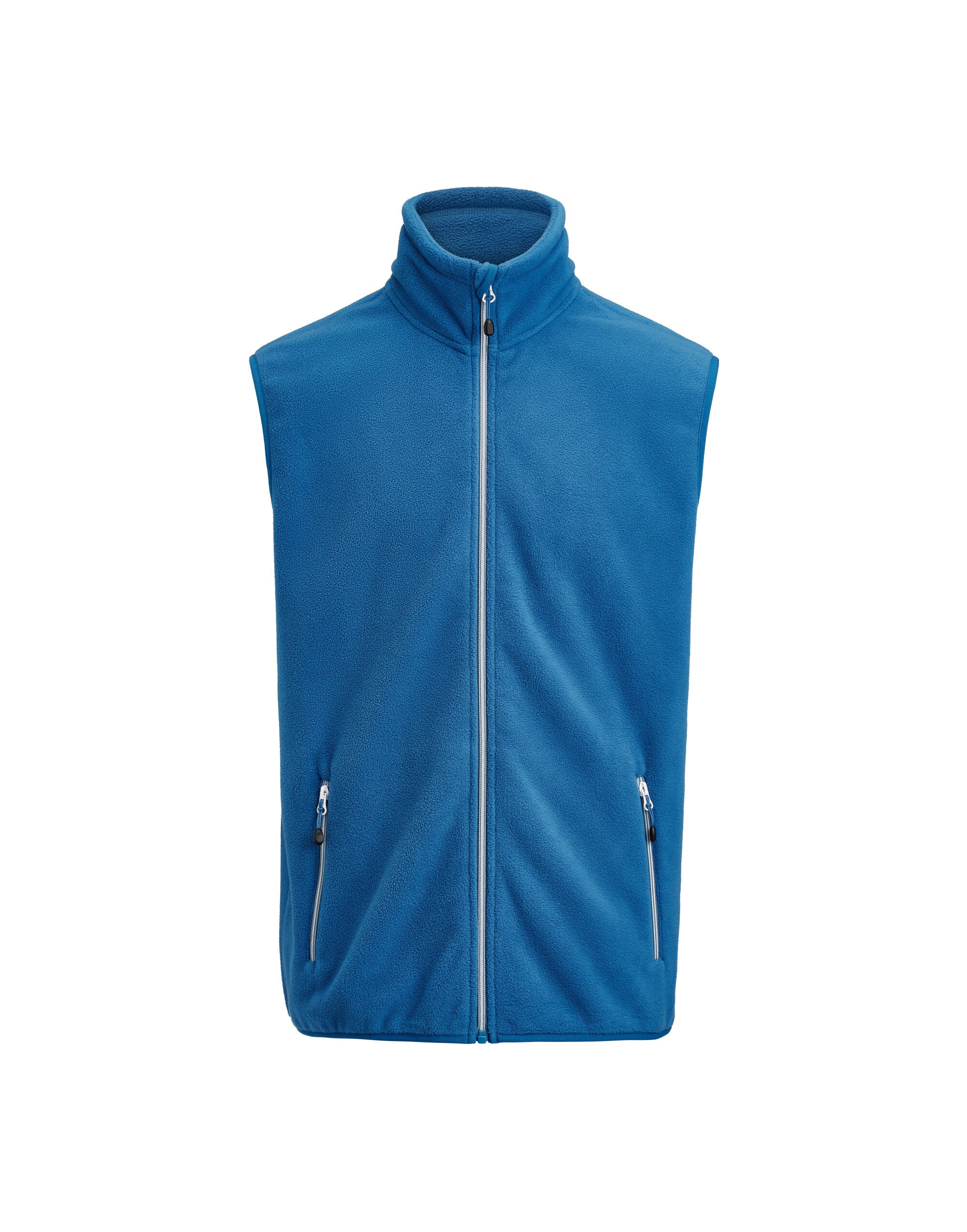 Printer Red Sideflip Fleece Vest pr2261506 - Bright Blue - Customisable Outerwear