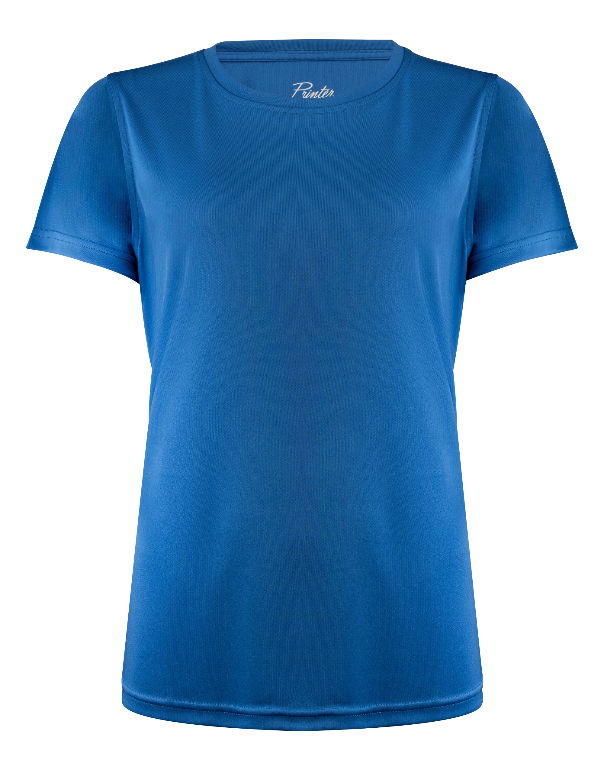 Printer Red Ladies Run T Shirt PR2264026 - Bright Blue - Customisable T-Shirts