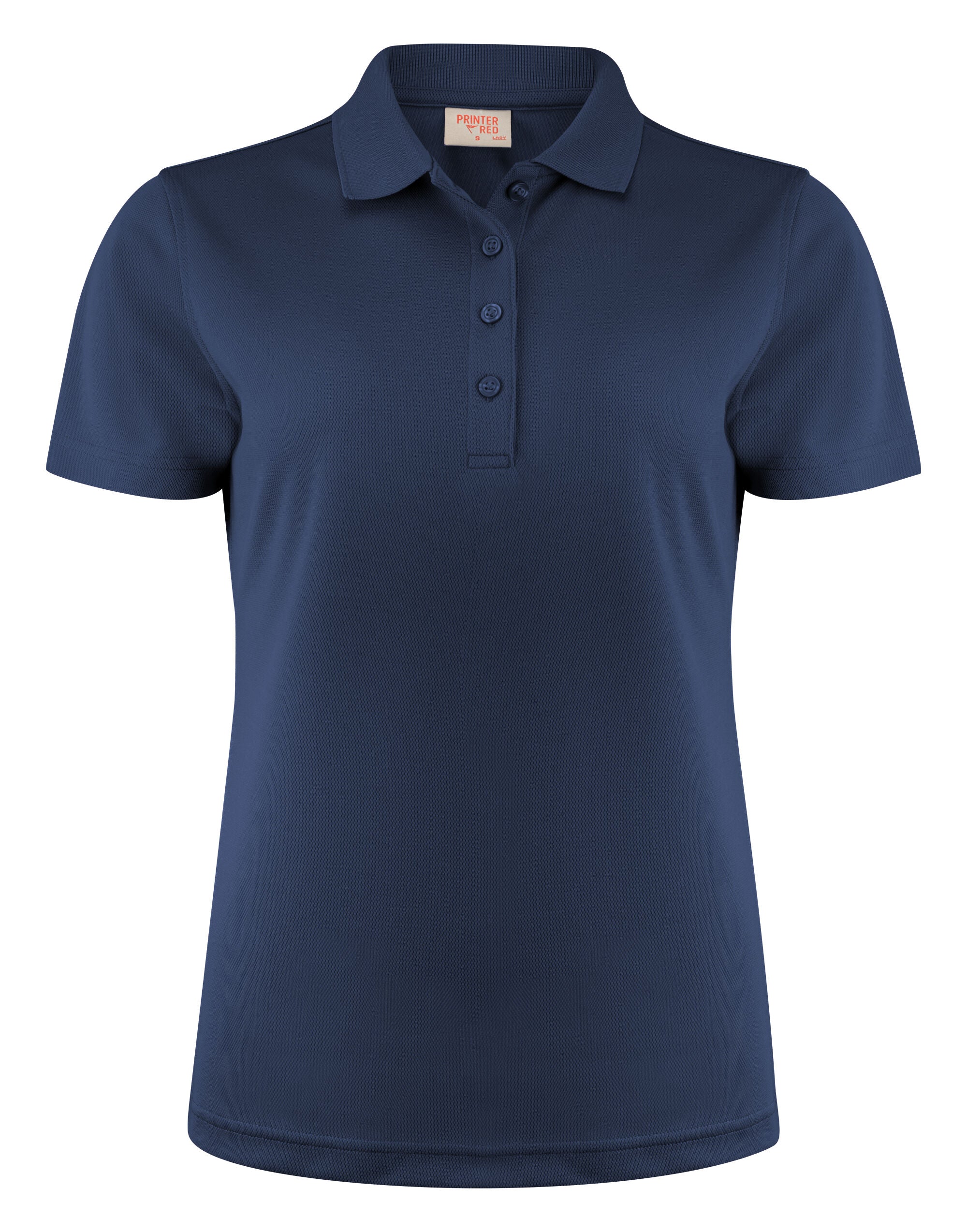 Printer Red Ladies Smash Polo Shirt PR2265029 - Navy - Customisable Polos