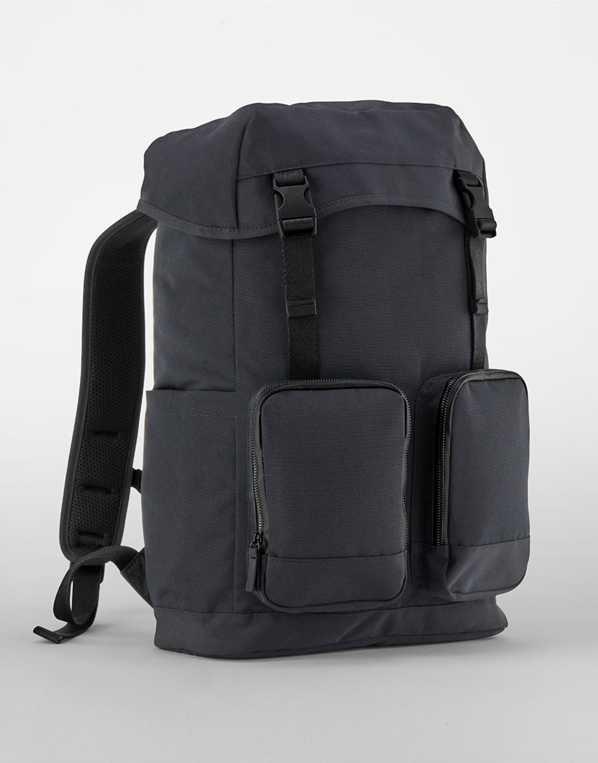Quadra Stockholm Laptop Rucksack qd270 - Shadow Grey O S - Customisable Bags