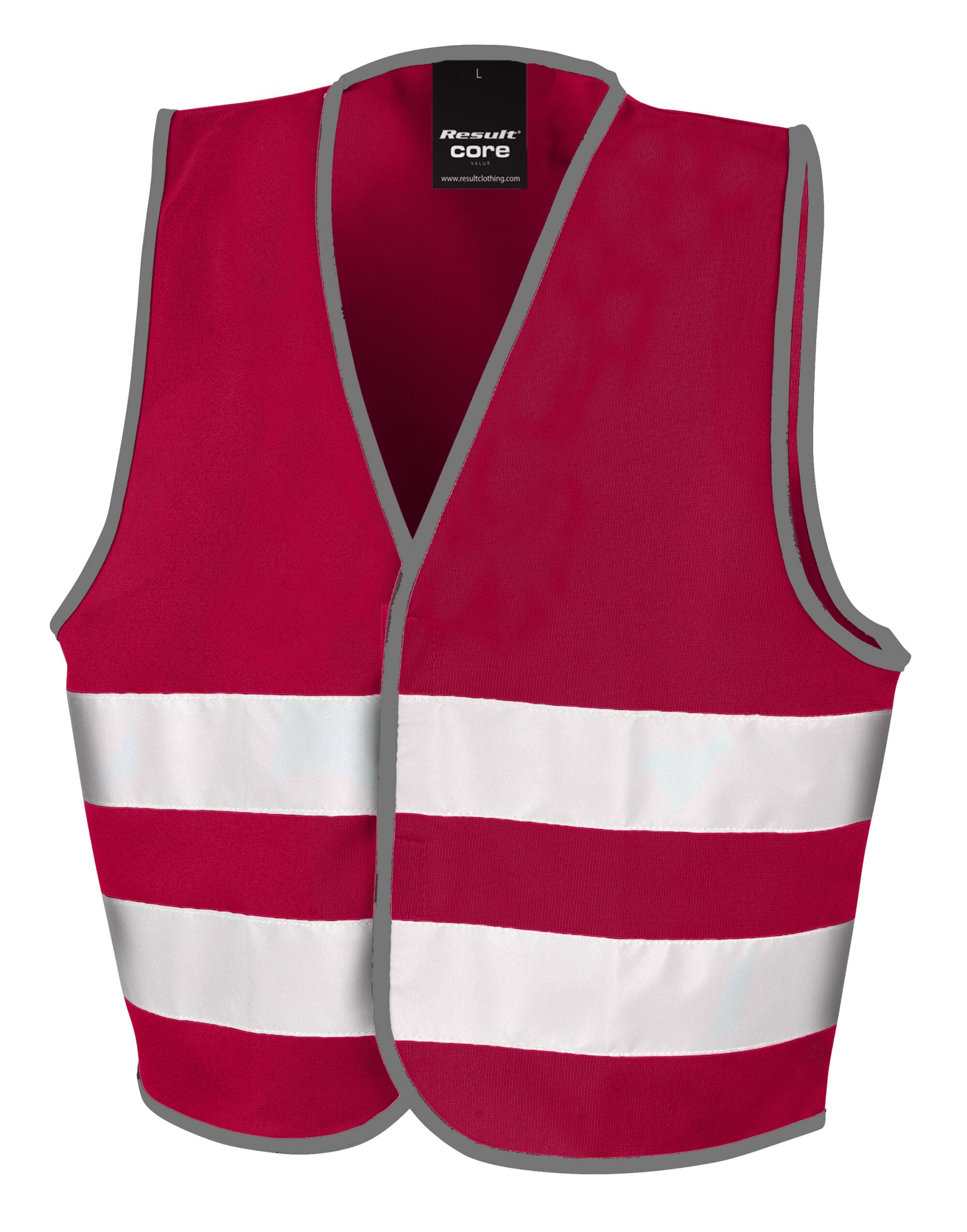 Result Safeguard Result SafeGuard Jr Enhanced Vis Vest R200JEV - Burgundy - Customisable