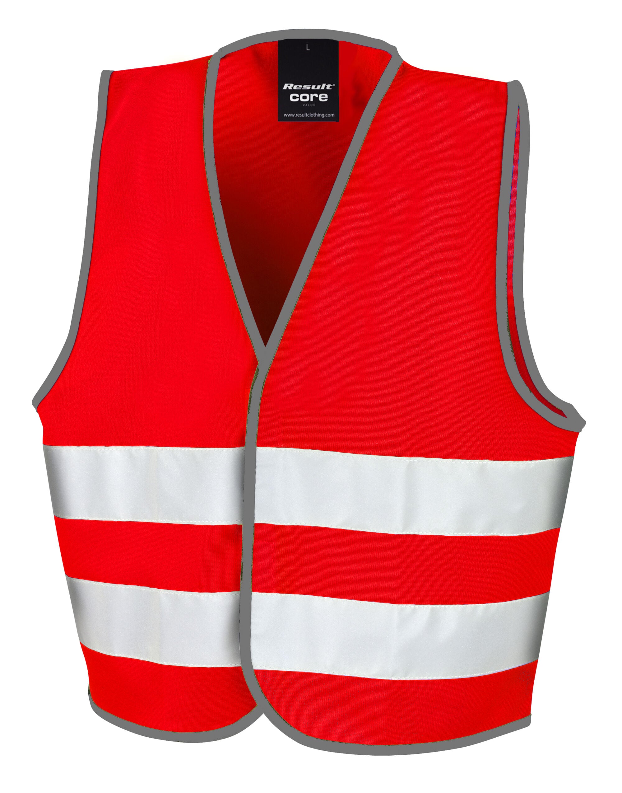Result Safeguard Result SafeGuard Jr Enhanced Vis Vest R200JEV - Red - Customisable