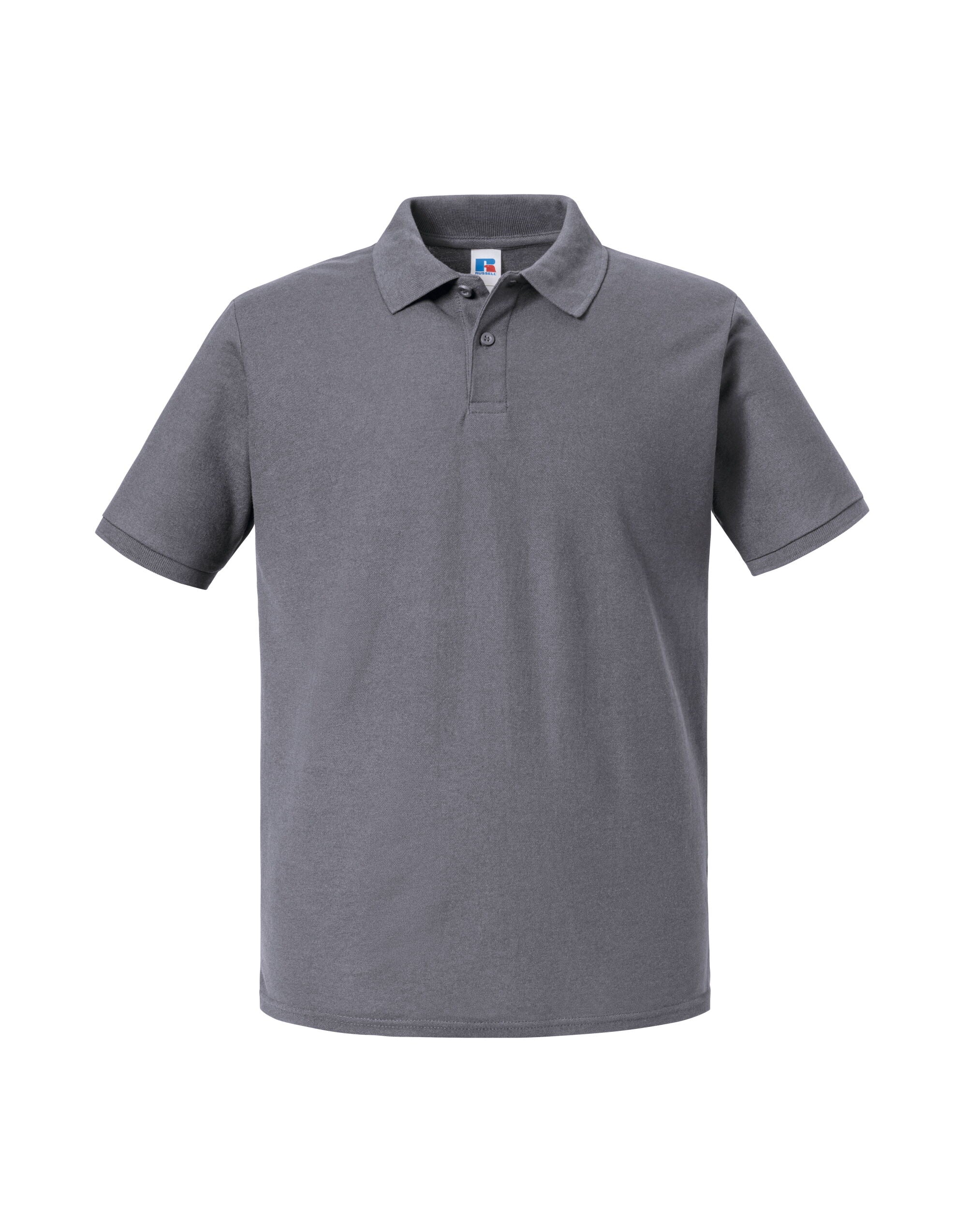 Russell Collection Russell Authentic Eco Polo R570M - Convoy Grey - Customisable Polos