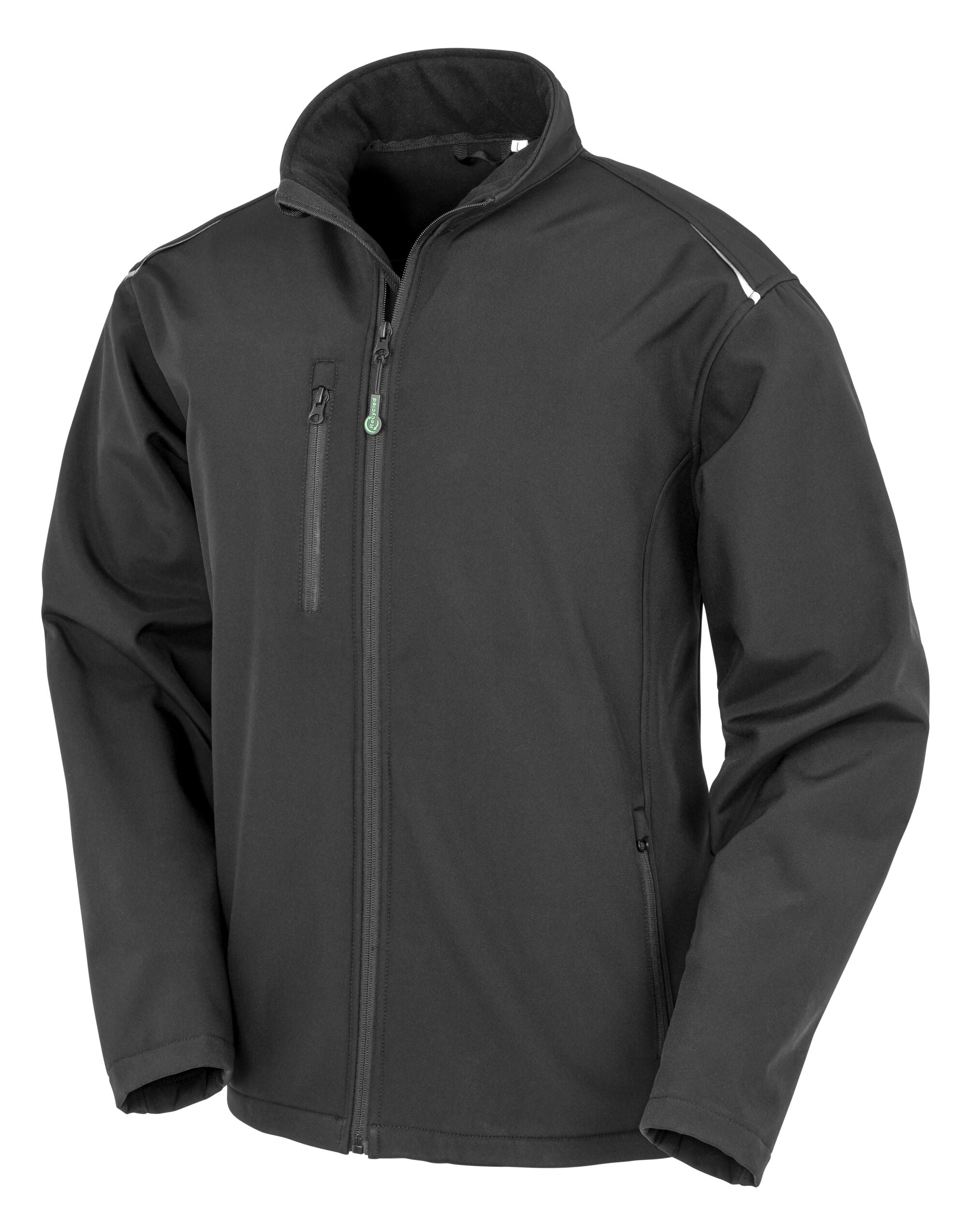 Result Rcycled 3Layer Printable Softshel R900X - Black - Customisable Outerwear