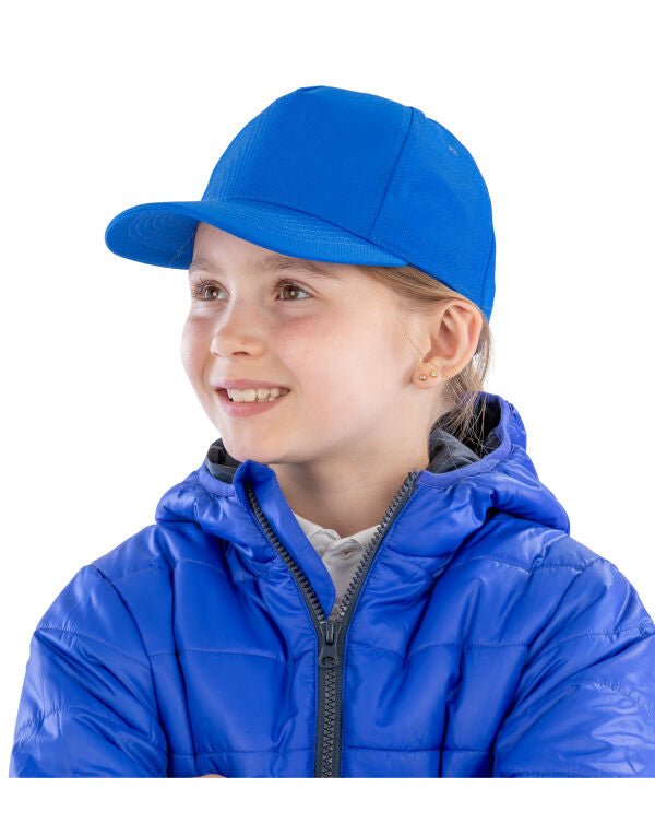Result Genuine Recycled Result Core Jnr Recycled Printers Cap RC984J - - Customisable Caps