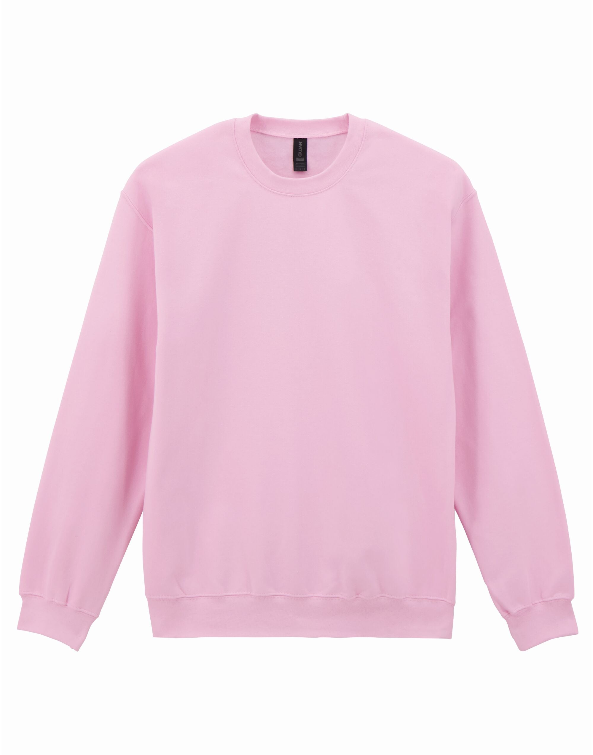 Softstyle Midweight Fleece Adult Crewneck - Light Pink -SF000 - Light Pink - Customisable Sweatshirts And Hoodies