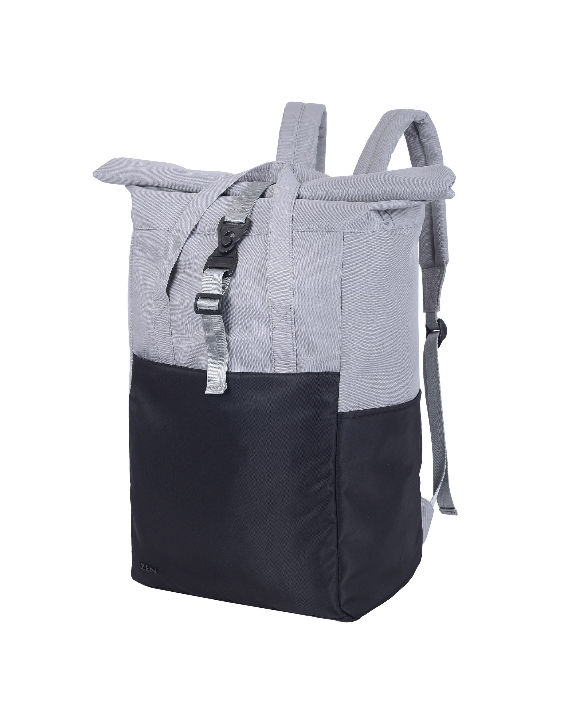 Shugon Ruby Roll-Top Laptop Backpack SH7255 - Black Grey O S - Customisable Bags