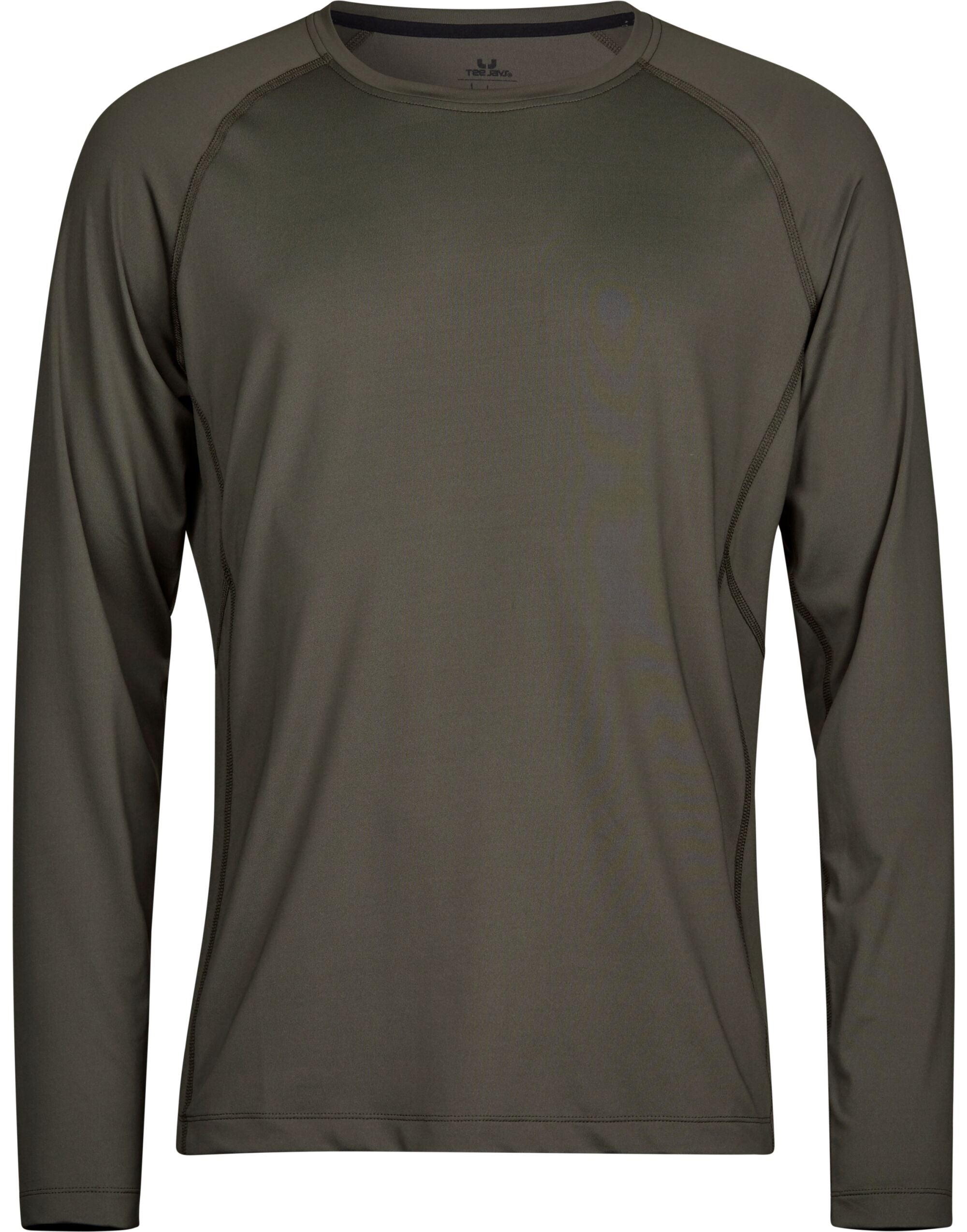 Tee Jays Long Sleeve Cooldry Tee TJ7022 - Deep Green - Customisable T-Shirts