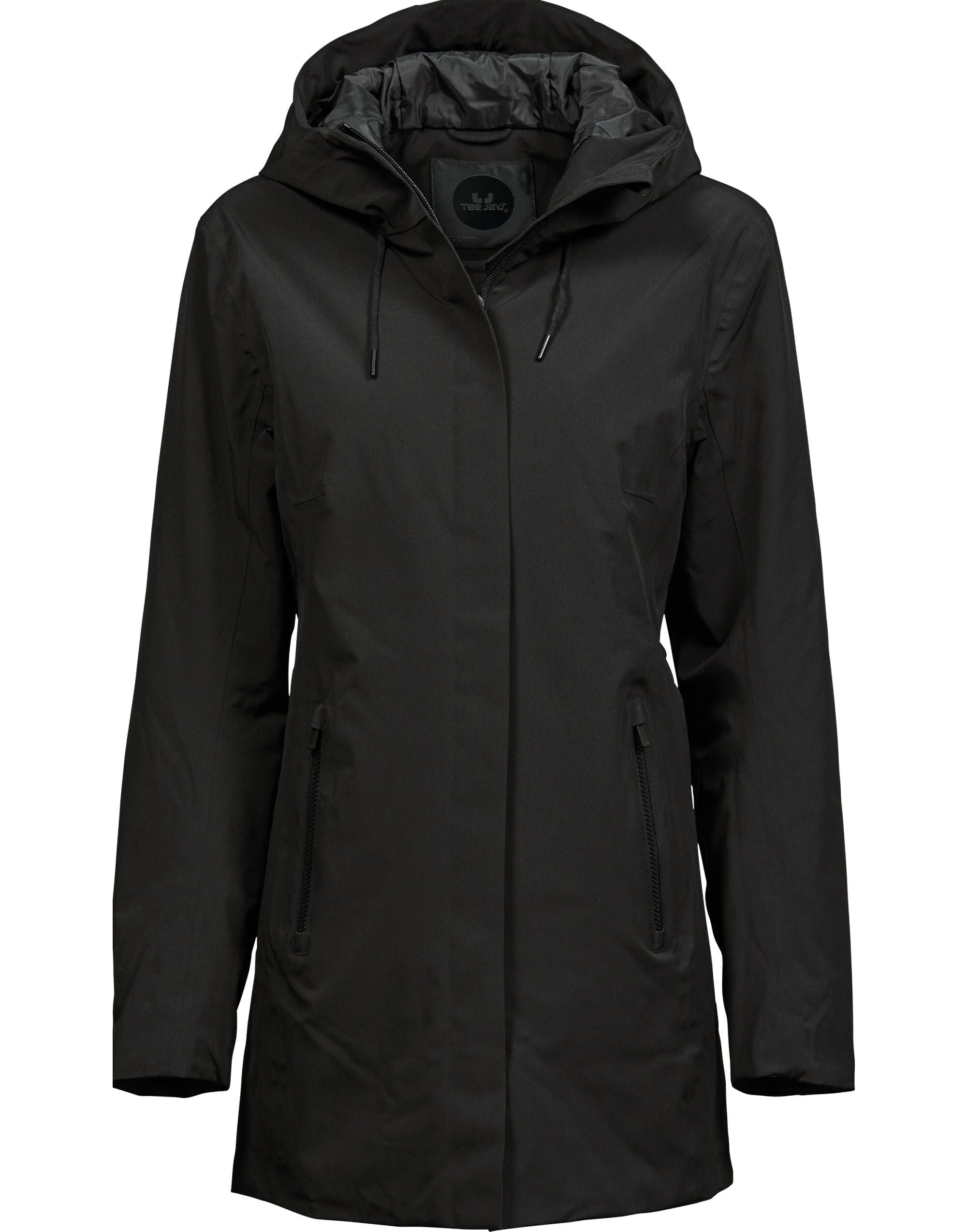 Tee Jays Womens All Weather Parka TJ9609 - Black - Customisable Jacket