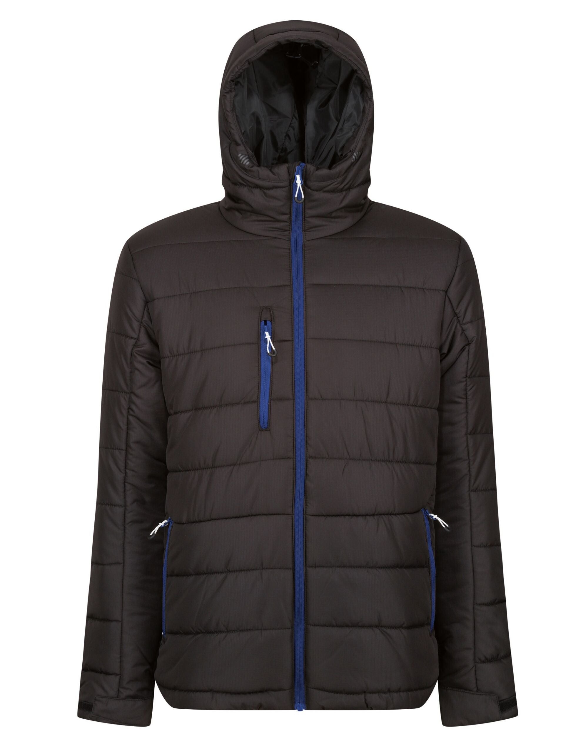 Regatta Professional Regatta Mens Navigate Thermal Jacket TRA241 - Black New Royal - Customisable Jackets