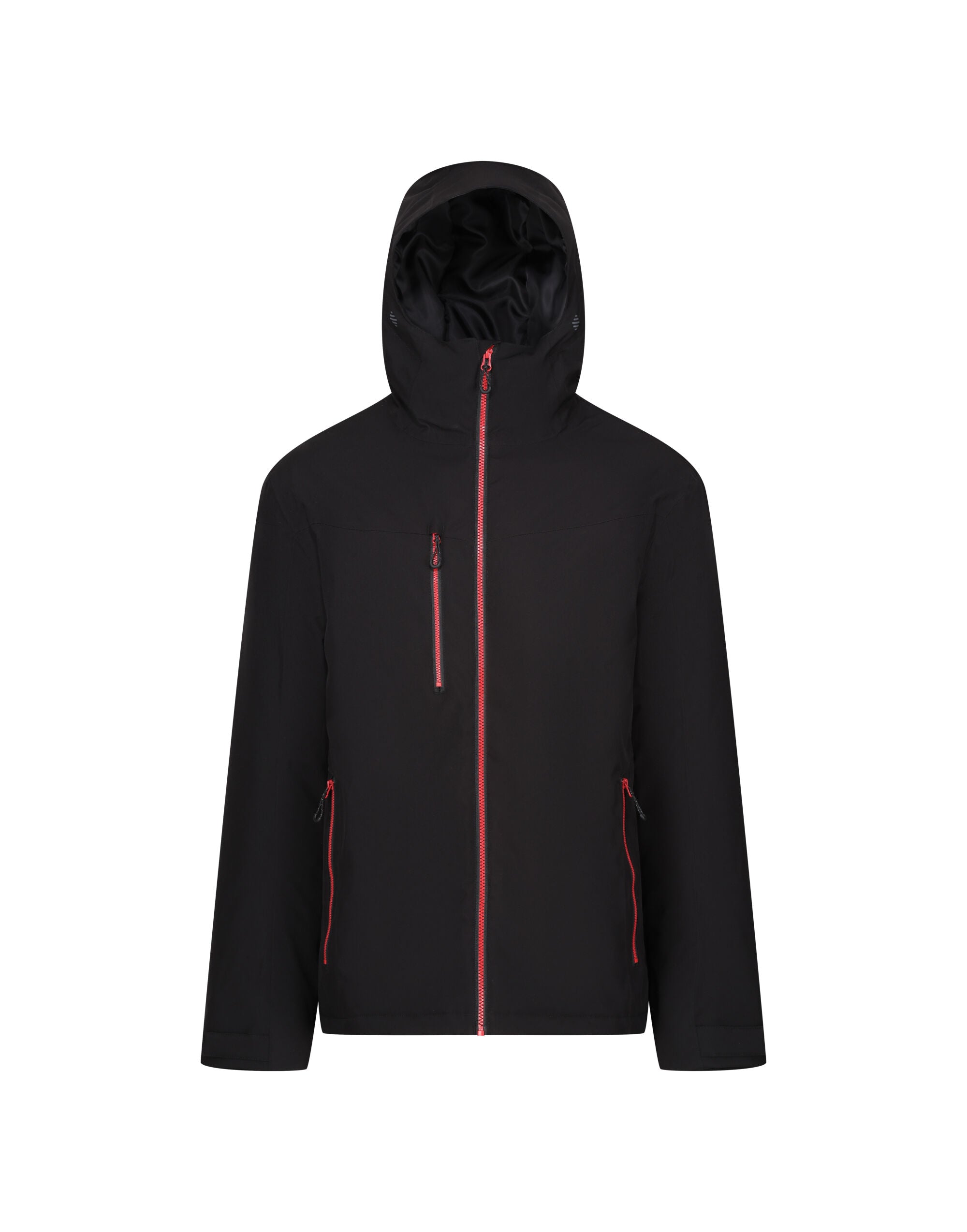 Regatta Professional Regatta Navigate WP Insulated Jacket TRA253 - Black Classic Red - Customisable Jackets