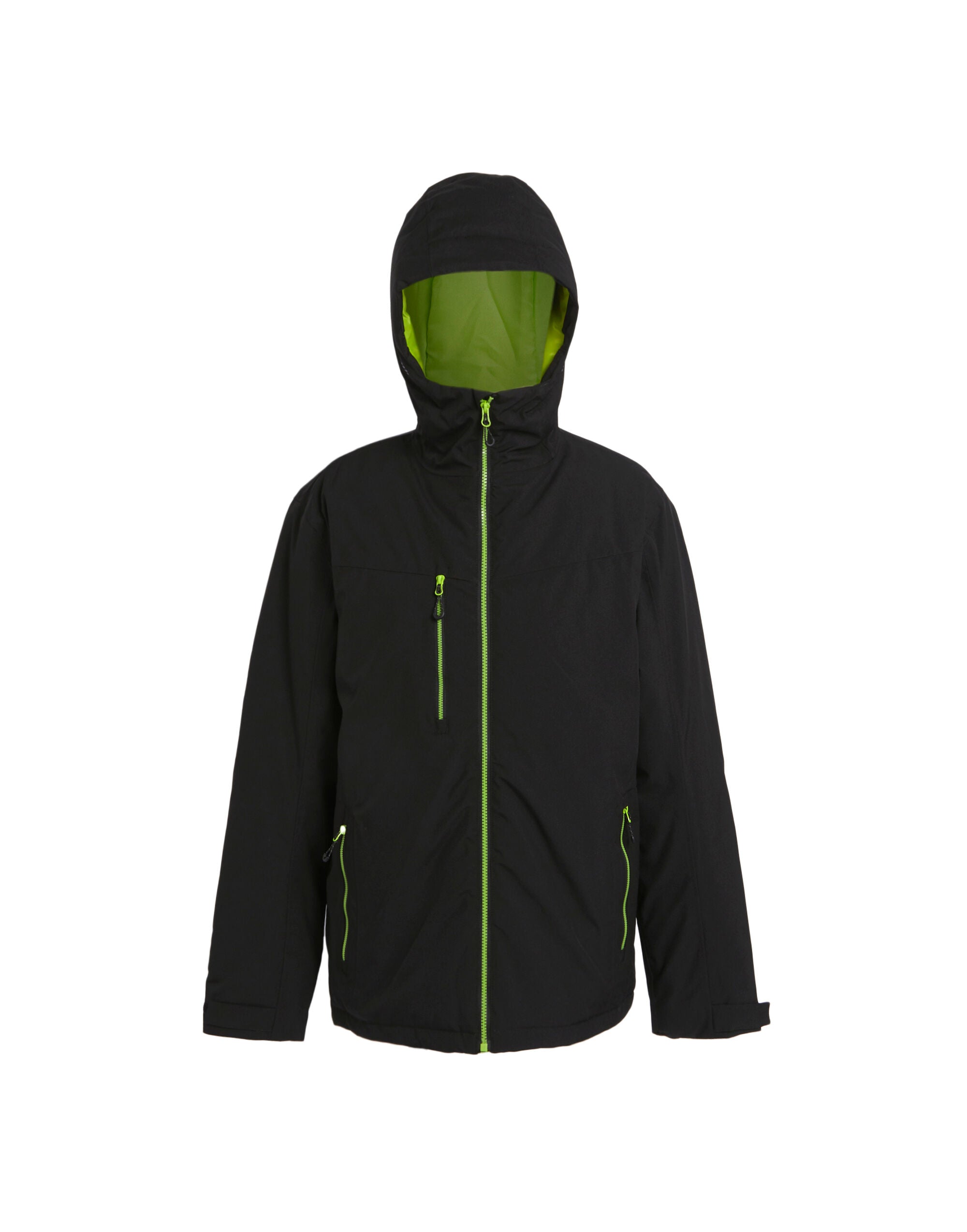 Regatta Professional Regatta Navigate WP Insulated Jacket TRA253 - Black Lime - Customisable Jackets