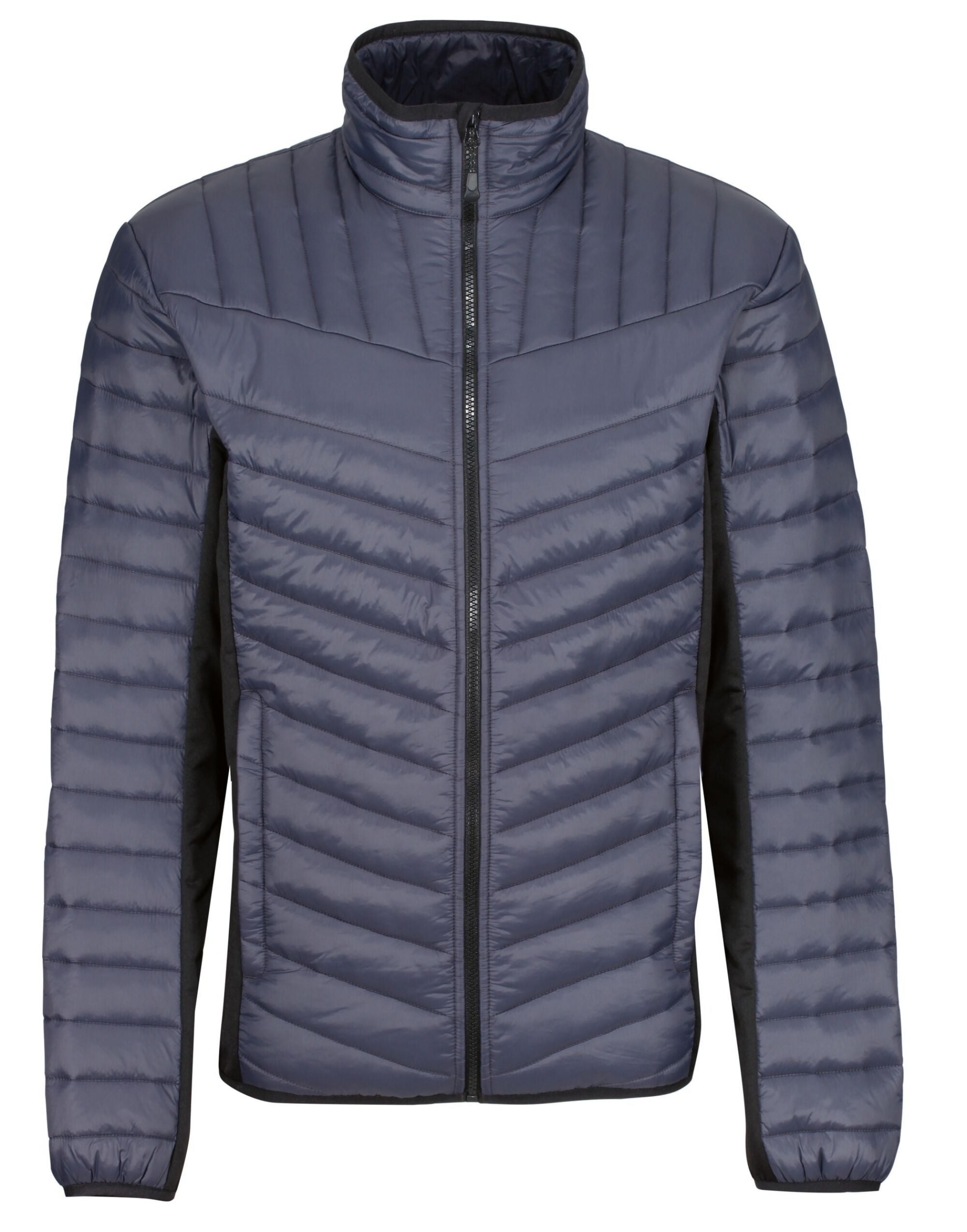 Regatta Professional Regatta Mens Tourer Hybrid Jacket TRA529 - Seal Grey Black - Customisable Jackets