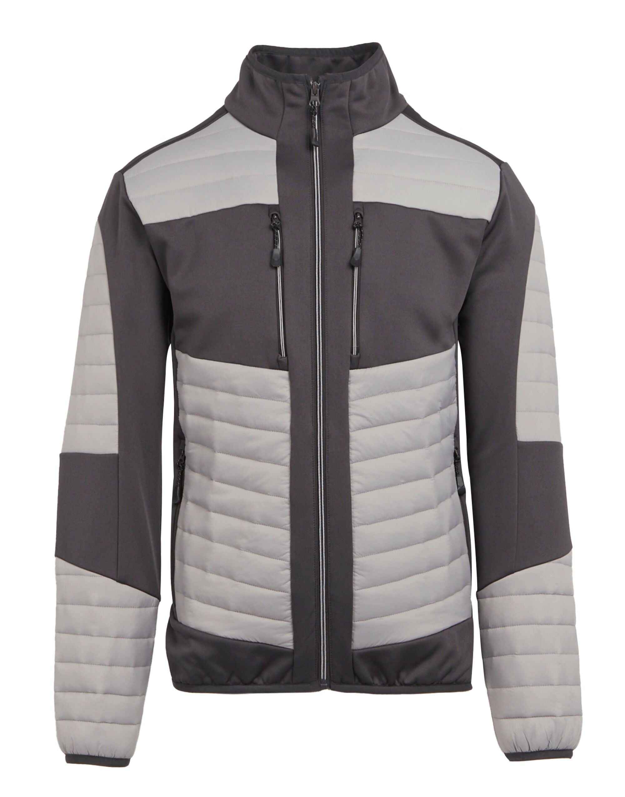 Regatta Professional Regatta E-Volve Thermal Hybrid Jacket TRA563 - Mineral Grey Ash - Customisable Jackets