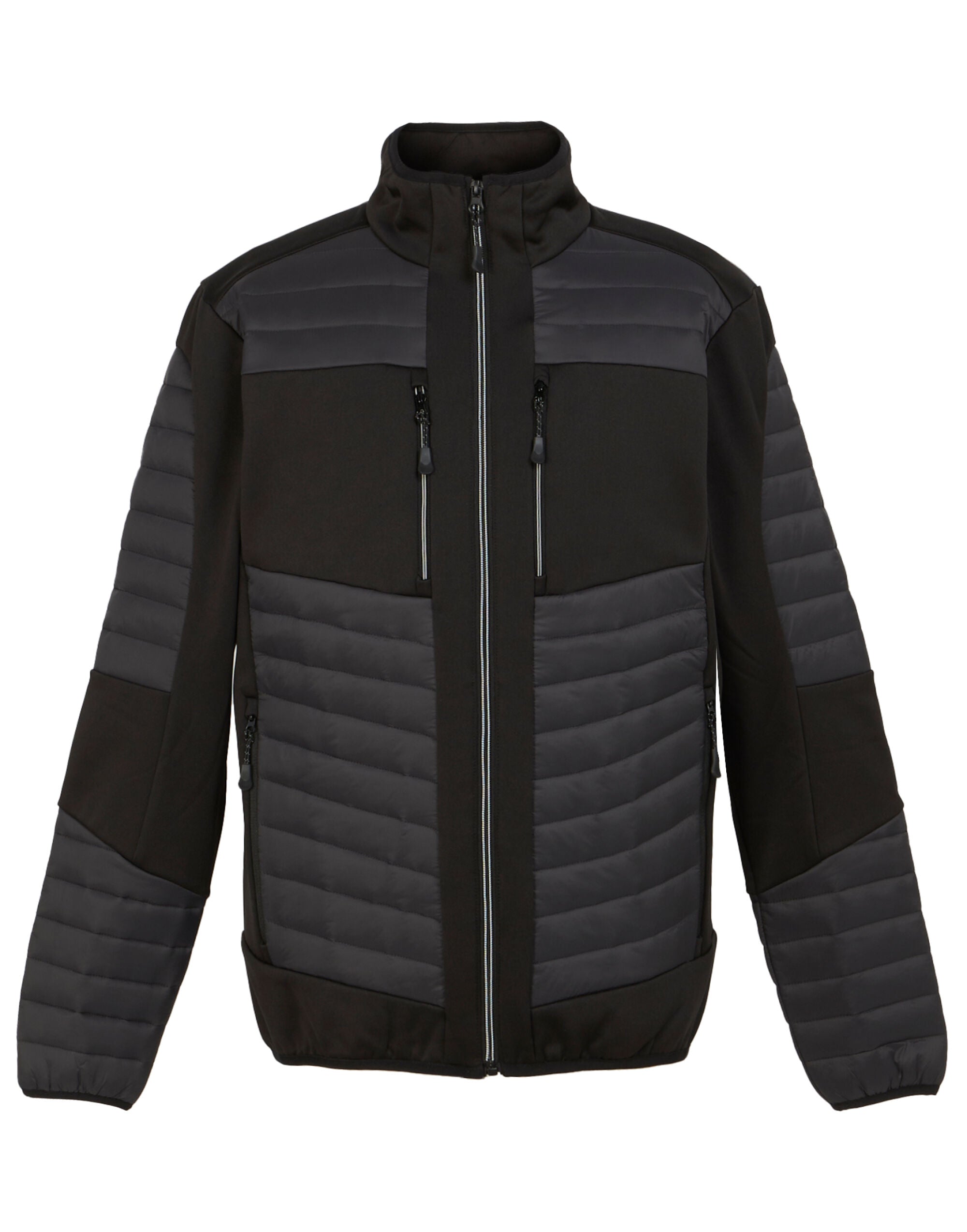 Regatta Professional Regatta E-Volve Thermal Hybrid Jacket TRA563 - Ash Black - Customisable Jackets