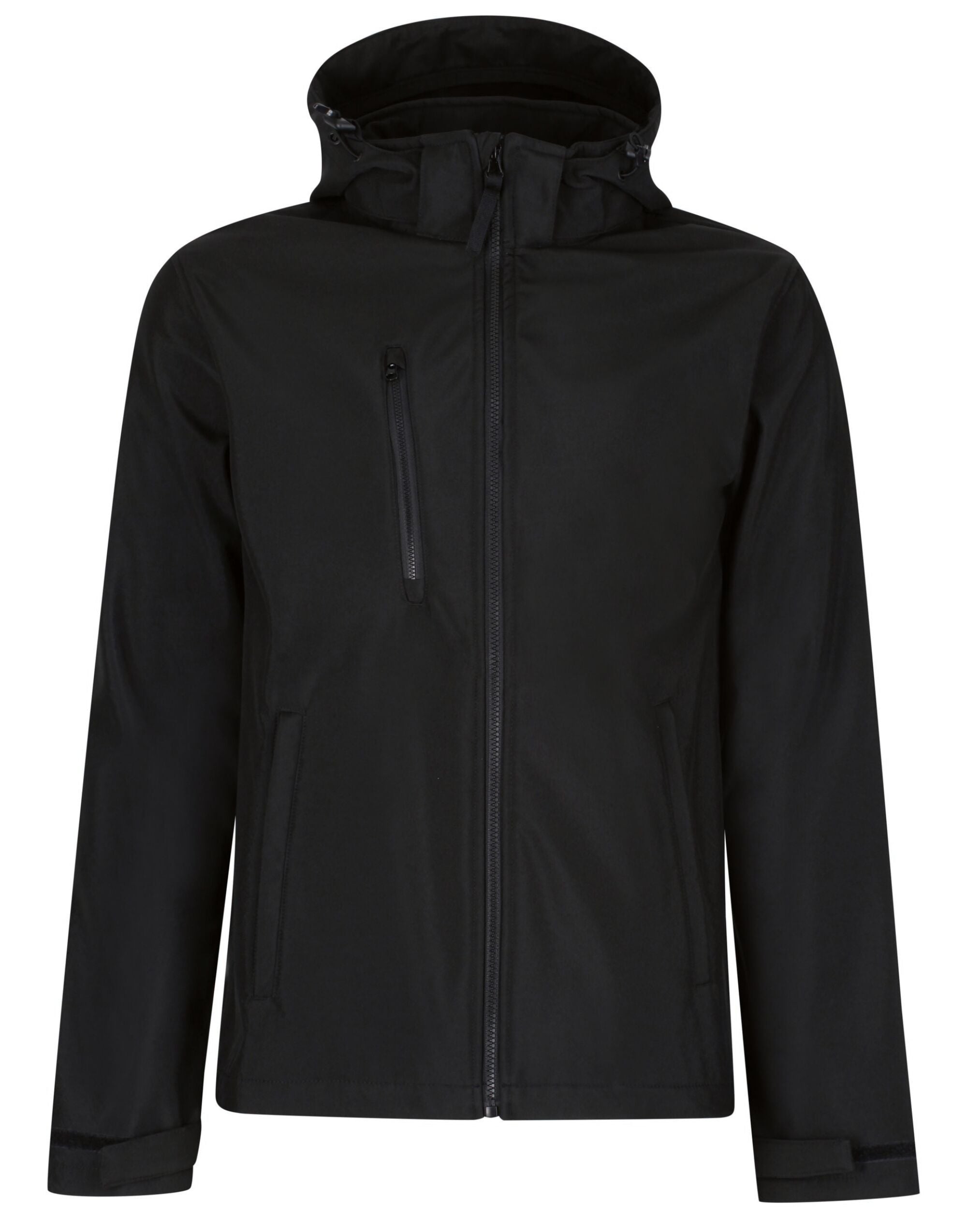 Regatta Professional Regatta Venturer Hooded Softshell tra701 - Black Black - Customisable Jackets