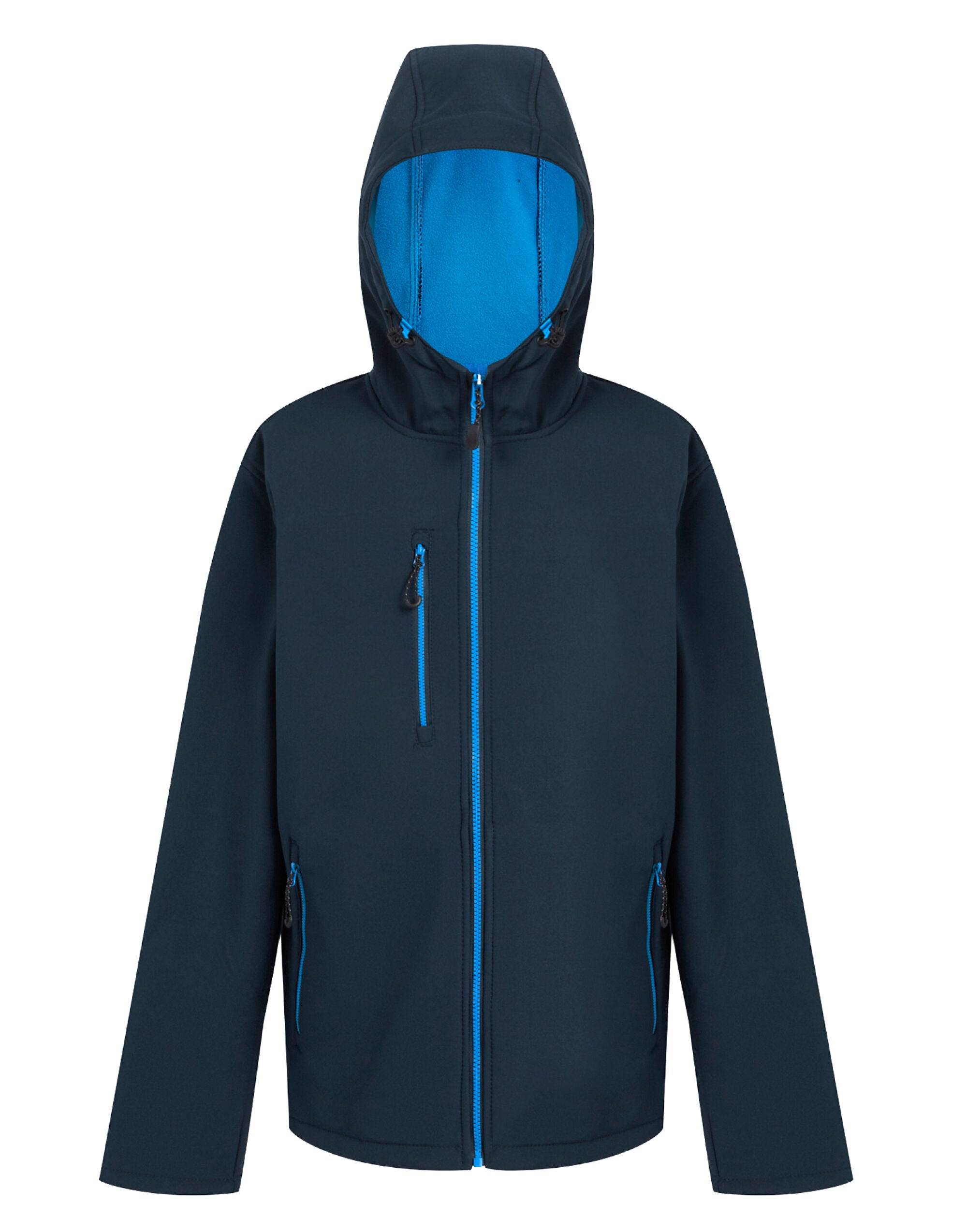 Regatta Professional Regatta Navigate 2-Layer Hood Softshell TRA705 - Navy French Blue - Customisable Softshell Jacket
