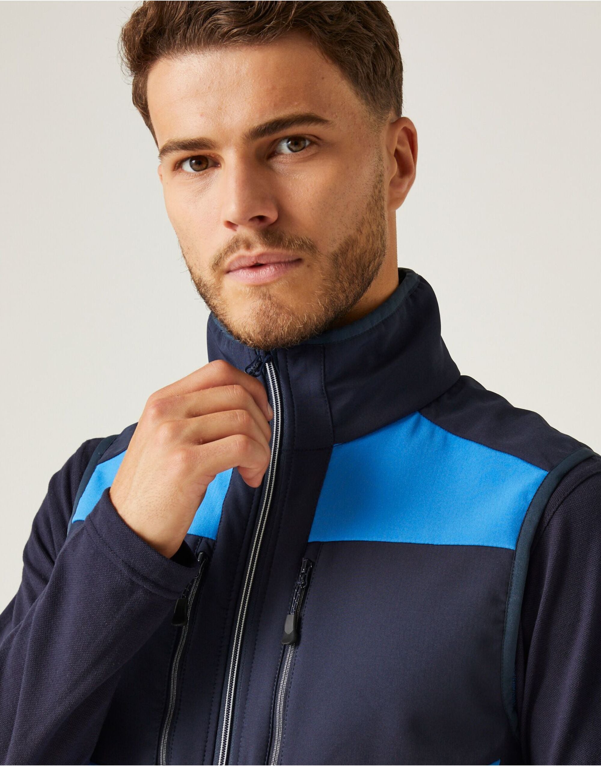 Regatta Professional Regatta E Volve 2L SoftShell BodyWarmer TRA907 - Strong Blue Navy - Customisable Bodywarmer