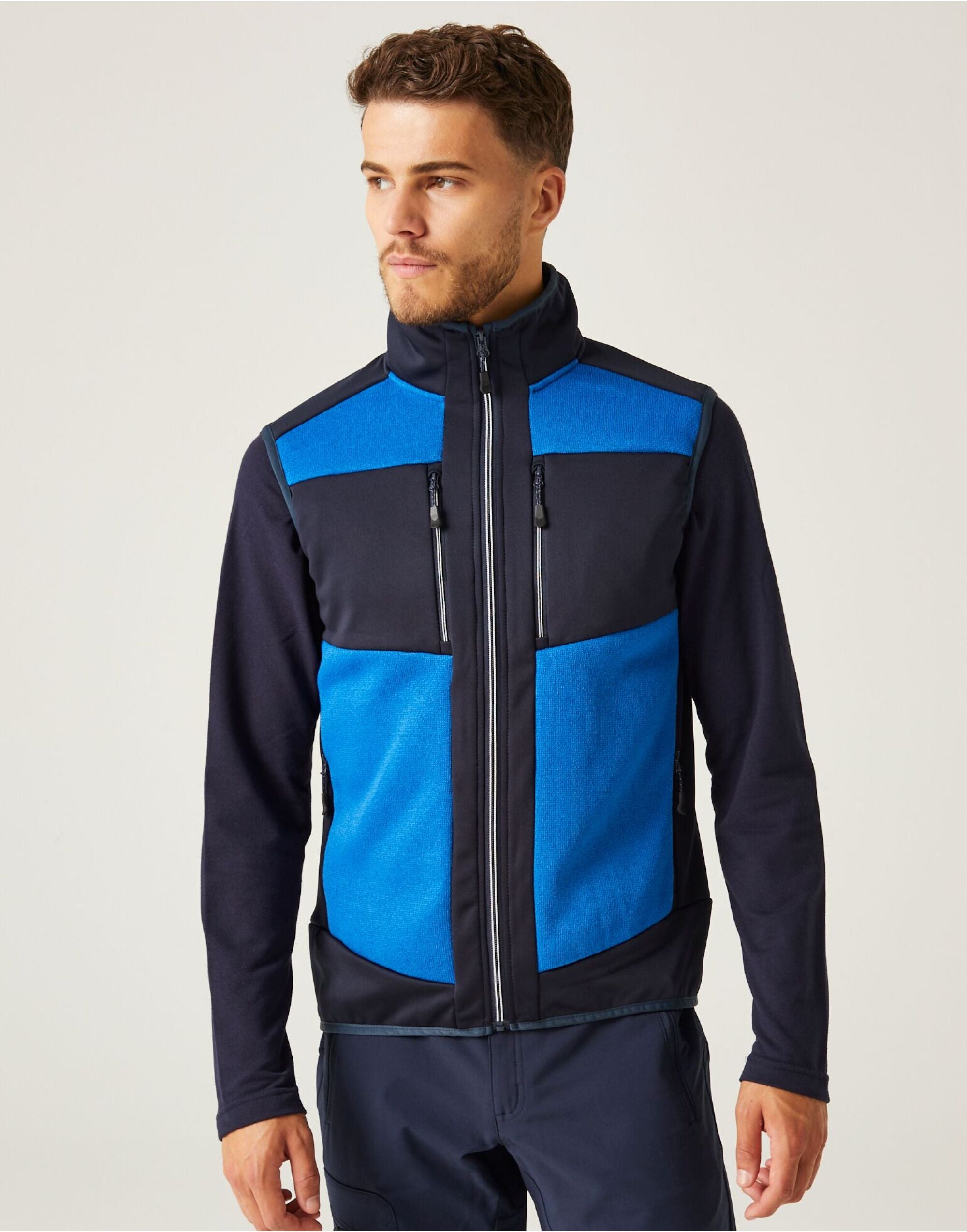 Regatta Professional Regatta E Volve Knit Stretch Bodywarmer TRA914 - Strong Blue Navy - Customisable Bodywarmer