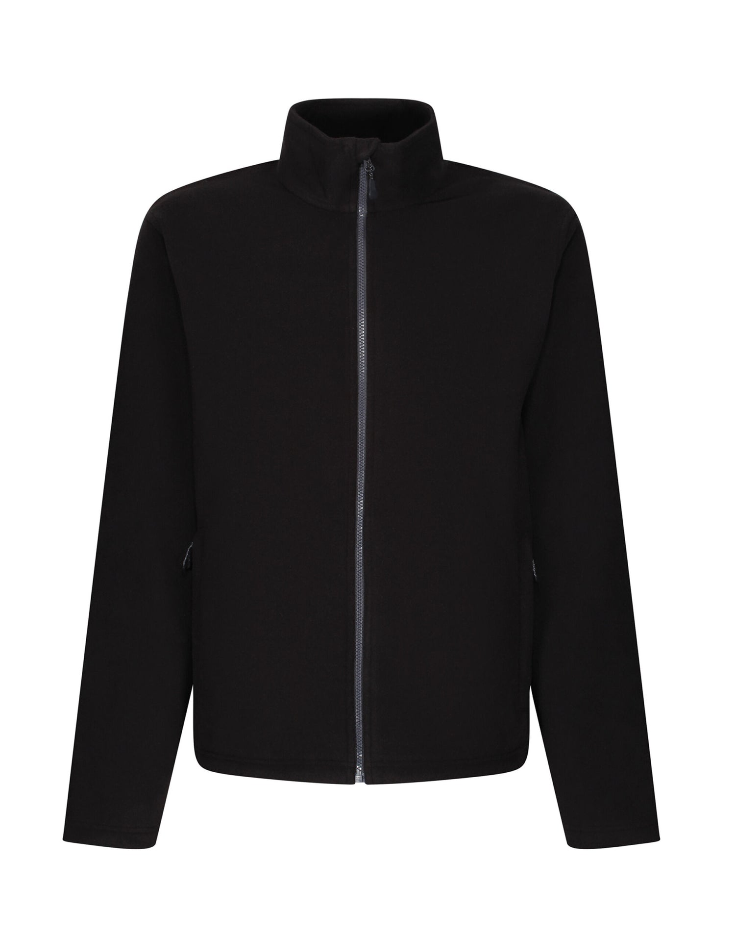Regatta Honestly Made Honestly Made Recycled Full Zip Fleece trf622 - Black - Customisable Outerwear