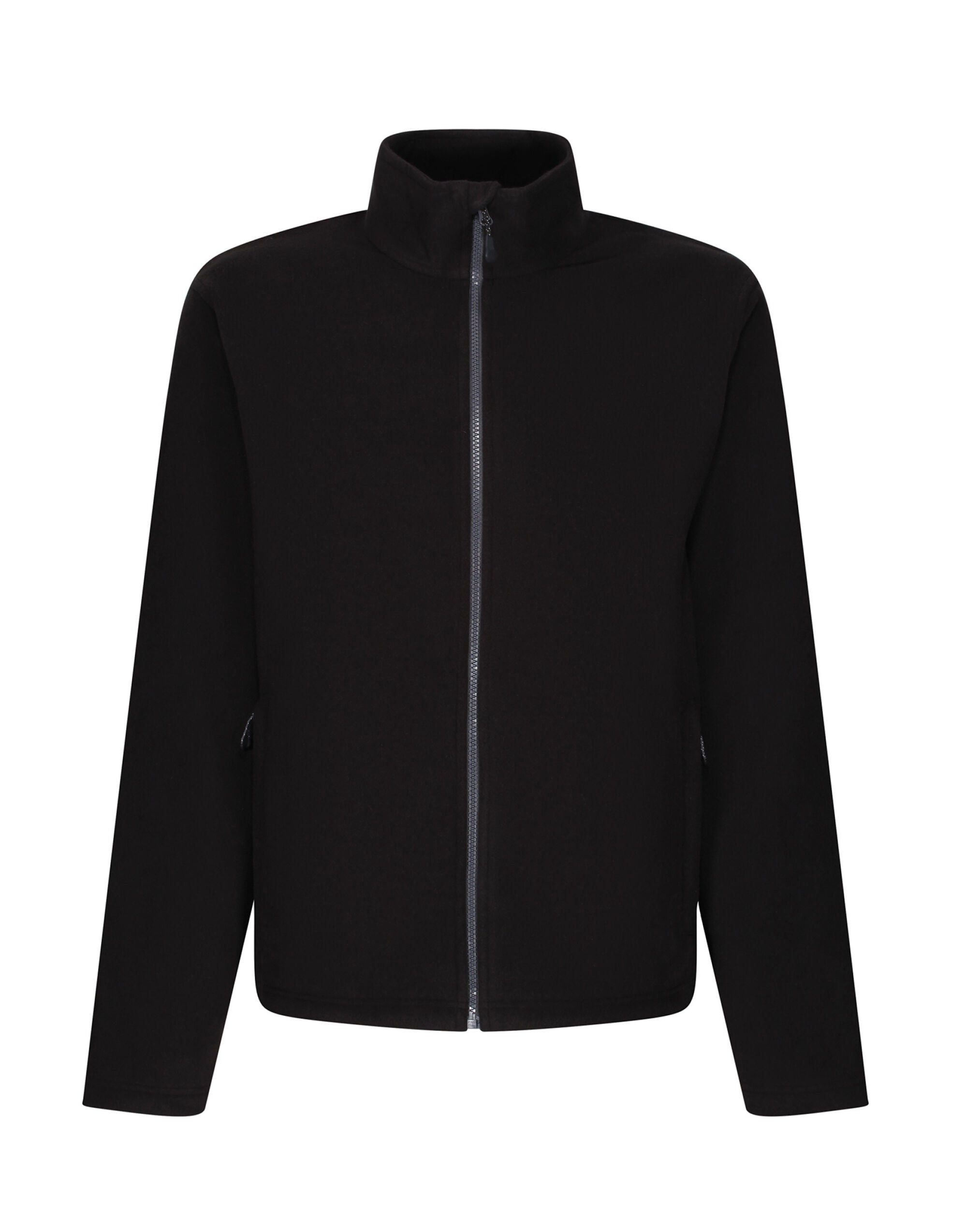 Regatta Honestly Made Honestly Made Recycled Full Zip Fleece trf622 - Black - Customisable Outerwear