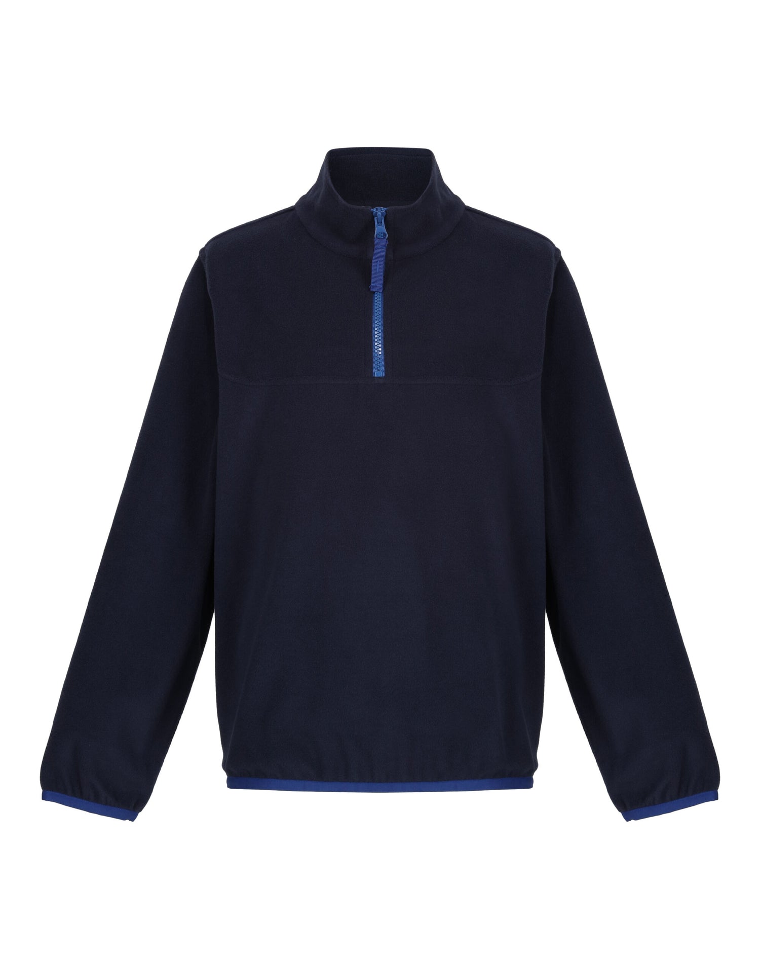 Regatta Junior Micro Fleece Half Zip trf679 - Navy New Royal - Customisable Outerwear