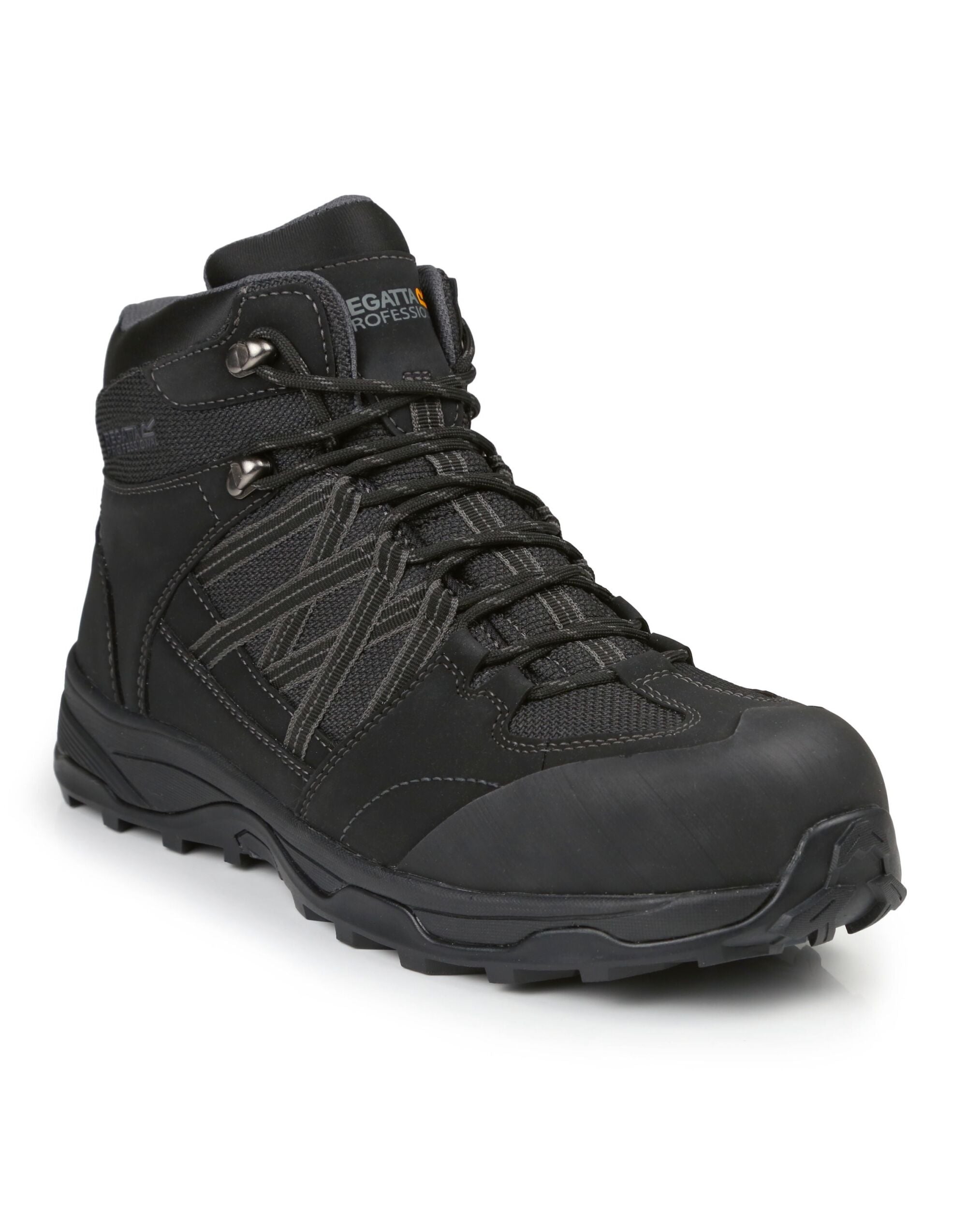 Regatta Claystone S3 Safety Hiker trk202 - Black Granite - Customisable Boots