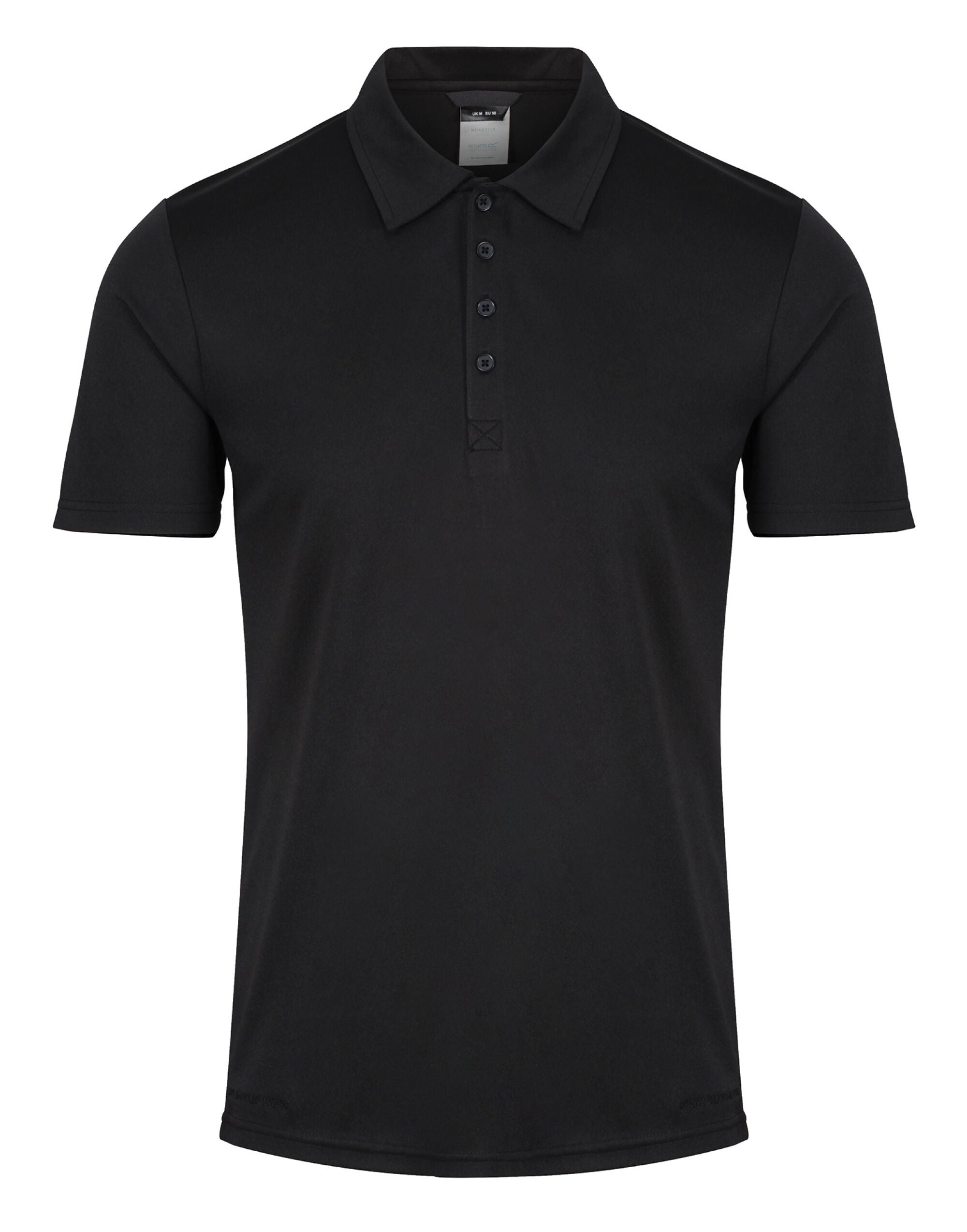 Regatta Honestly Made Honestly Made 100 Recycled Polo TRS196 - Black - Customisable Polos
