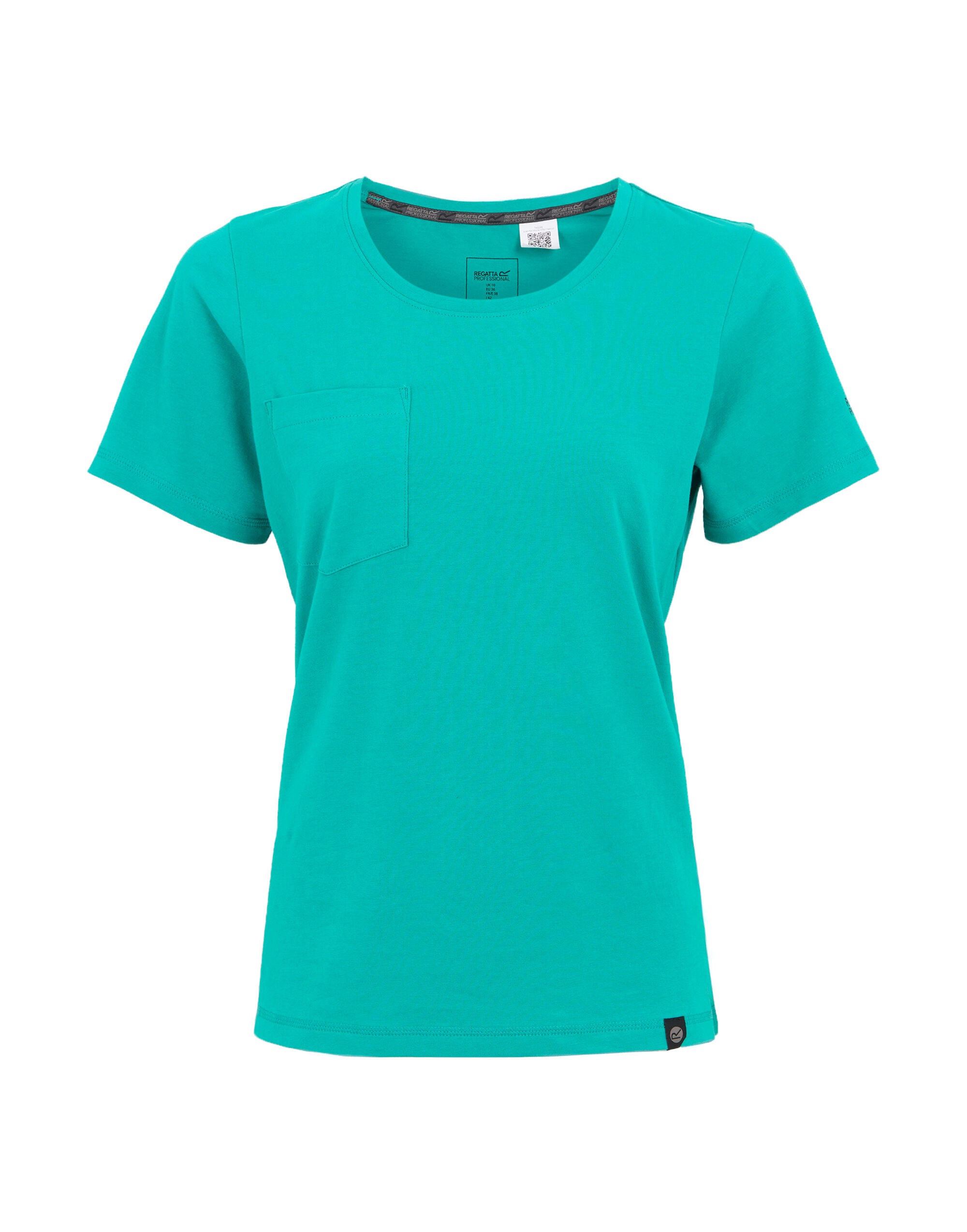 Regatta ProfeShort Sleeveional Regatta Ladies Ada Cotton Stretch TShirt TRS242 - Wilderness Green - Customisable T-Shirts