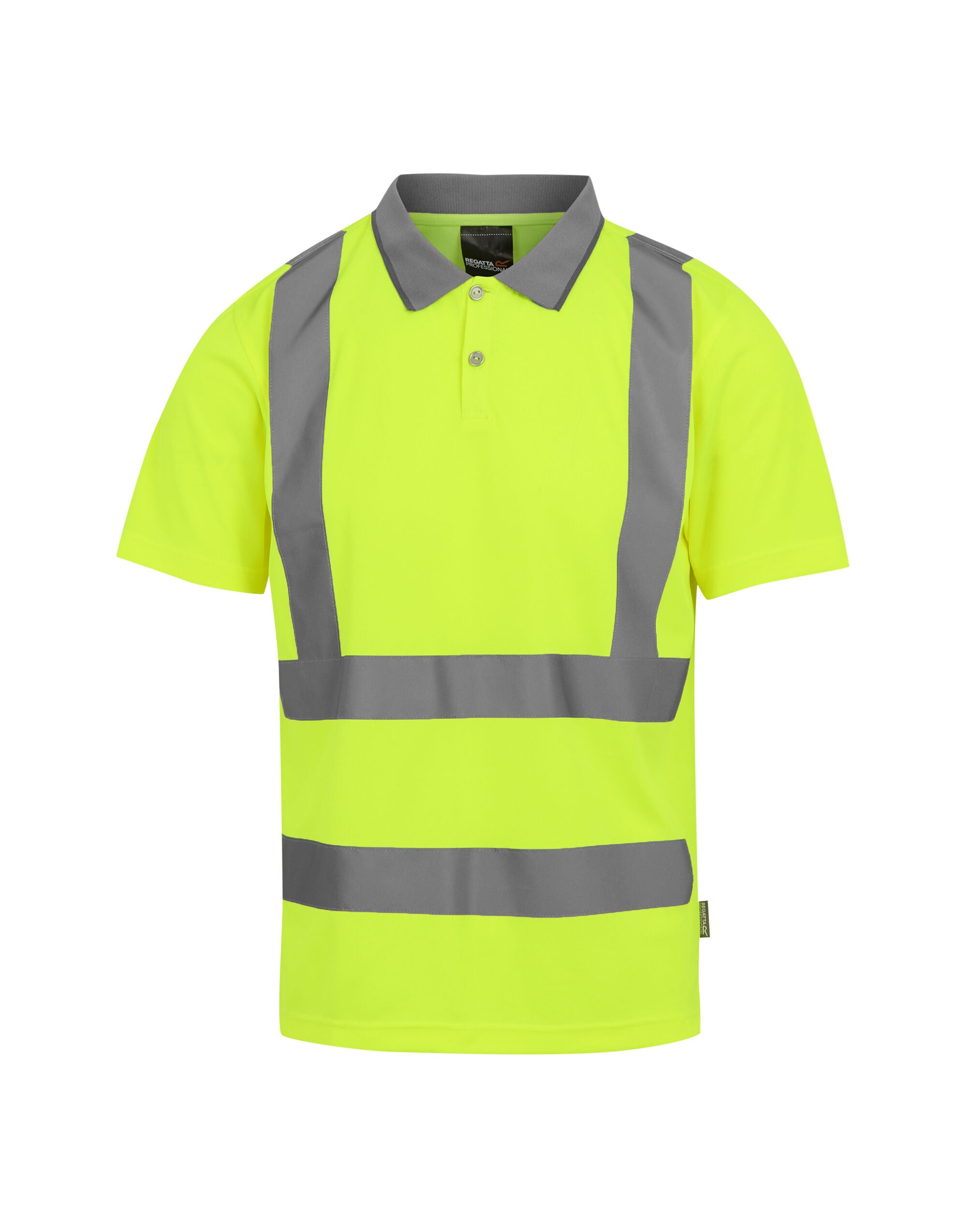 Regatta Hi Vis Pro Contract Polo Shirt TRS271 - Hi-Vis Yellow - Customisable Hi-Vis Polos