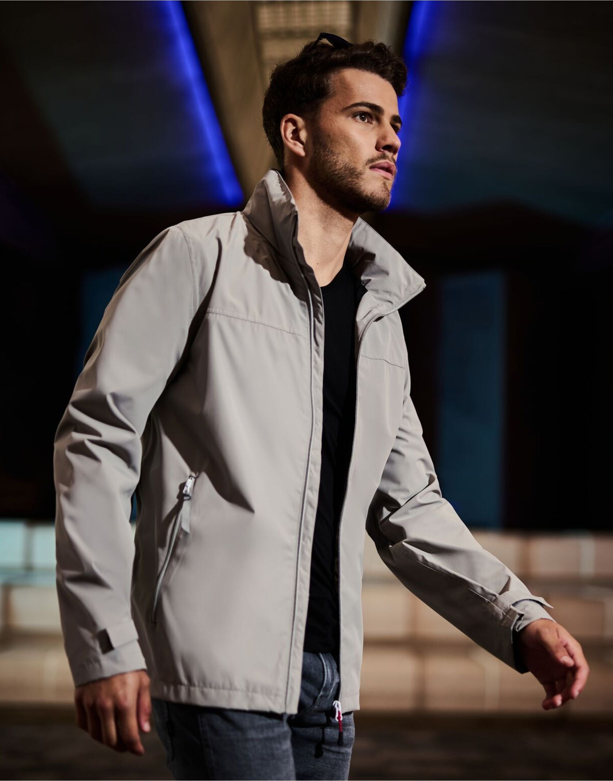 Regatta Professional Regatta Ascender Waterproof Shell Jacket TRW532 - Mineral Grey Black - Customisable Jackets