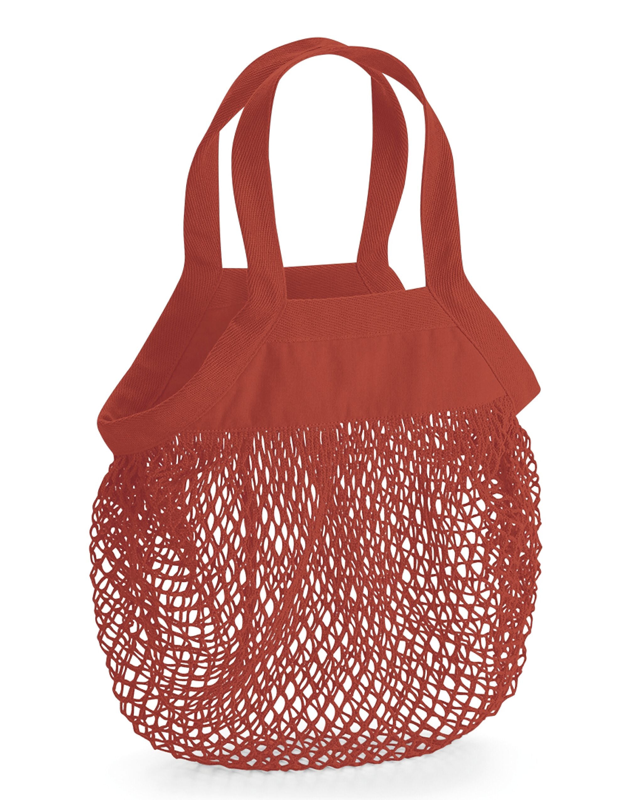 Westford Mill Organic Cot Mini Mesh Bag w151 - - Customisable Bags