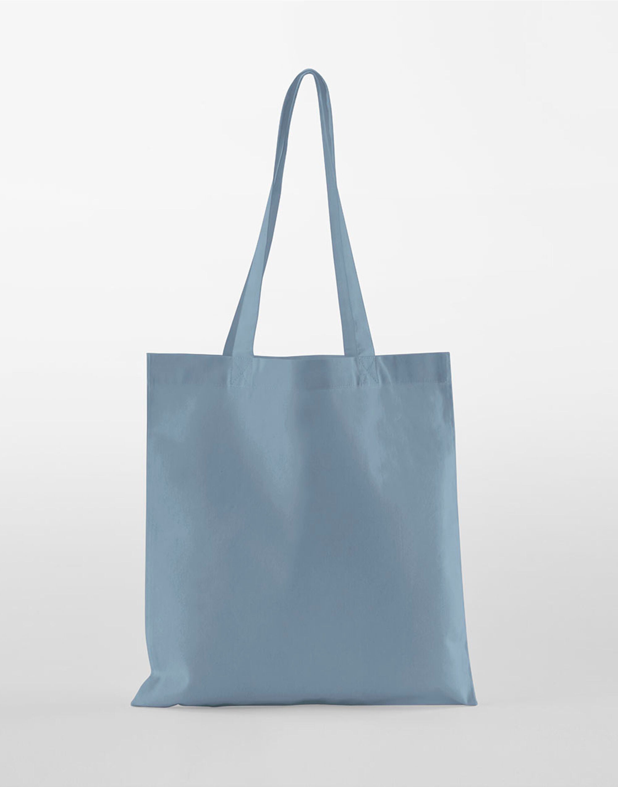 Westford Mill Org Cotton InCo BFL w161 - Dusty Blue O S - Customisable Bags