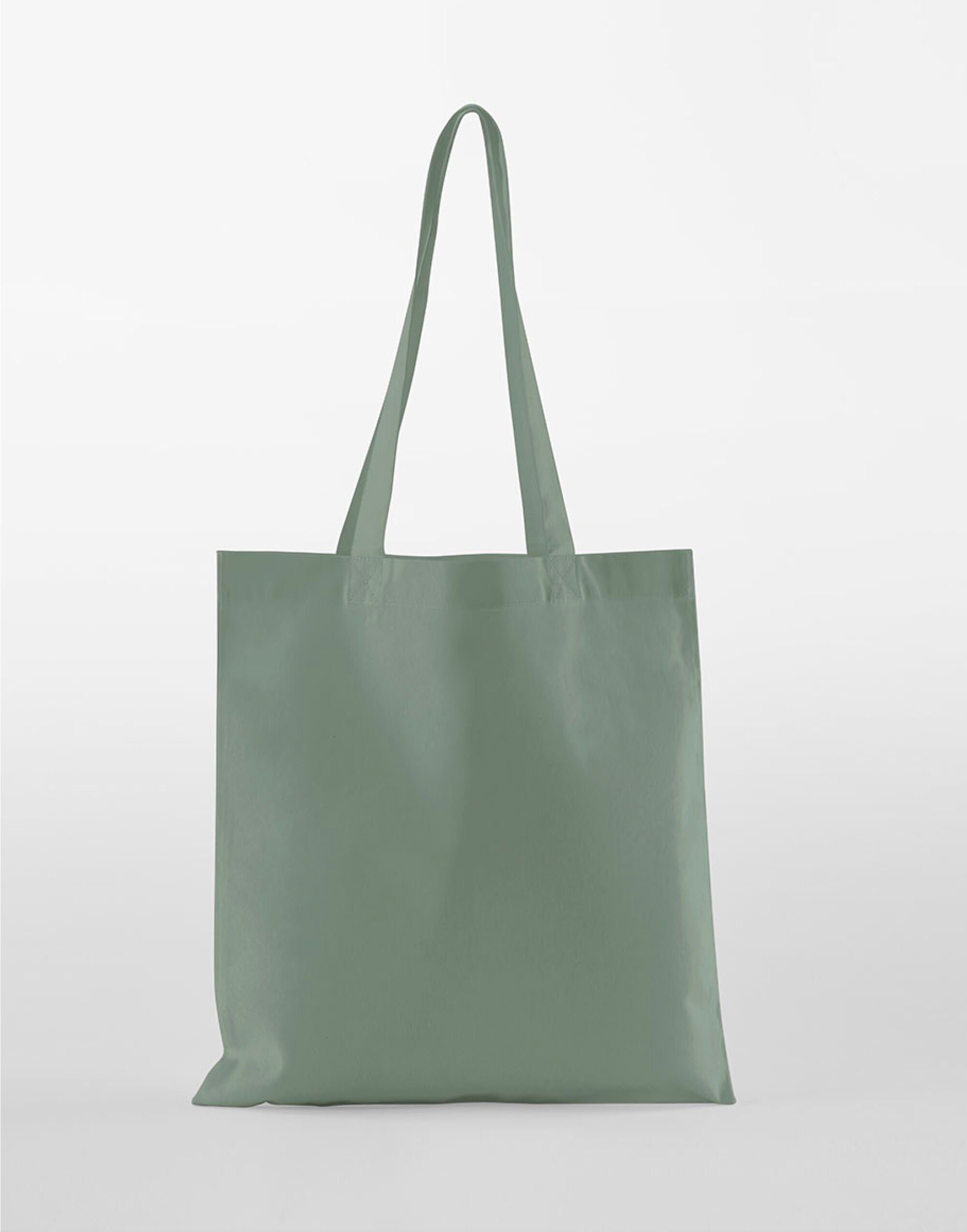 Westford Mill Org Cotton InCo BFL w161 - Dusty Green O S - Customisable Bags