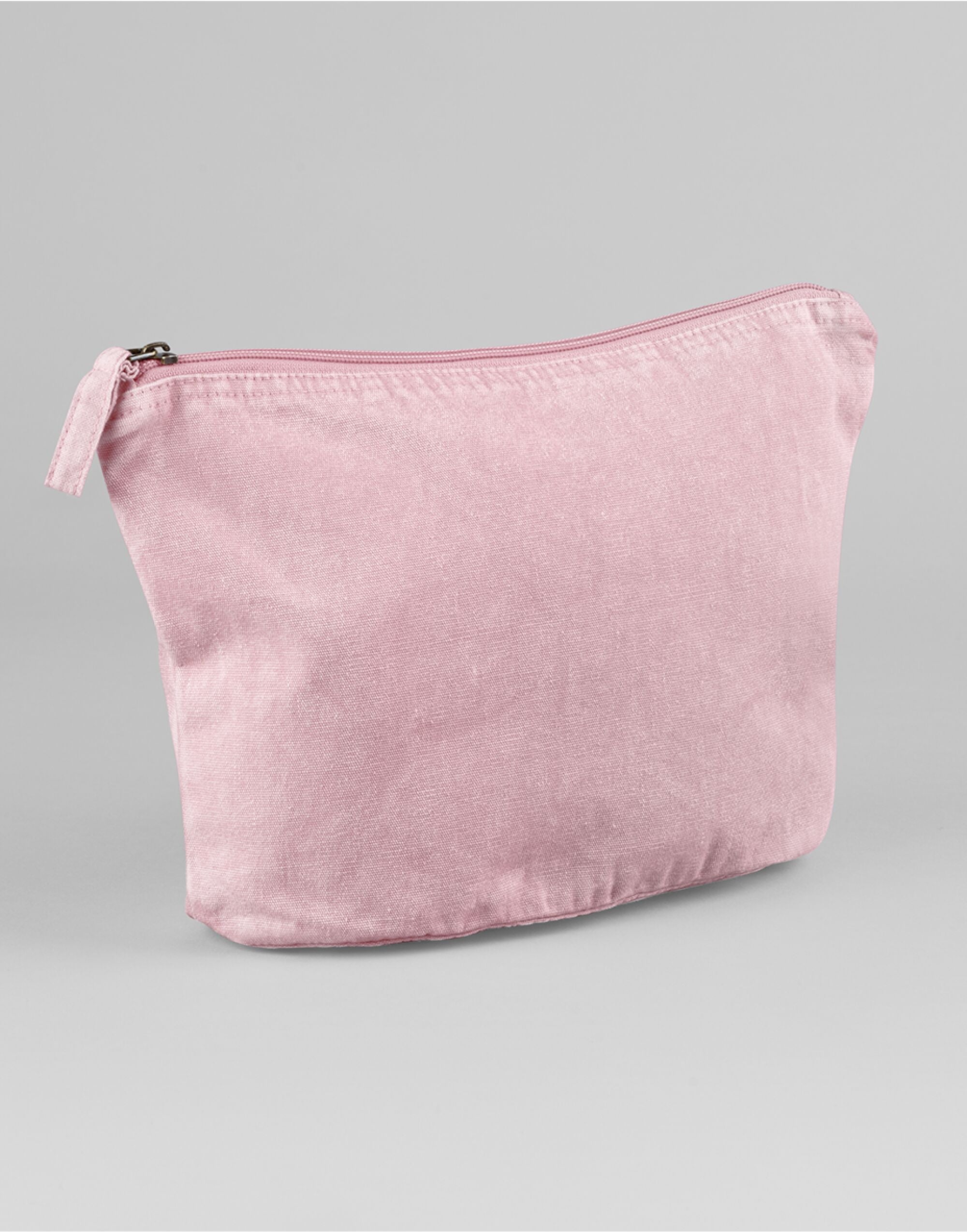 Westford Mill Garment Dyed Accessory Bag W340 - Vintage Dusky Pink O S - Customisable Bags