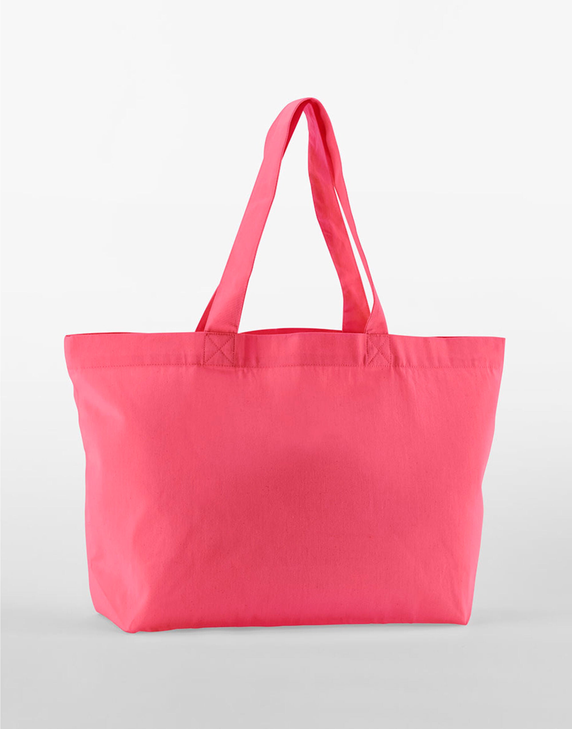 Westford Mill EarthAware Twill Shopper w695 - Raspberry Pink O S - Customisable Bags