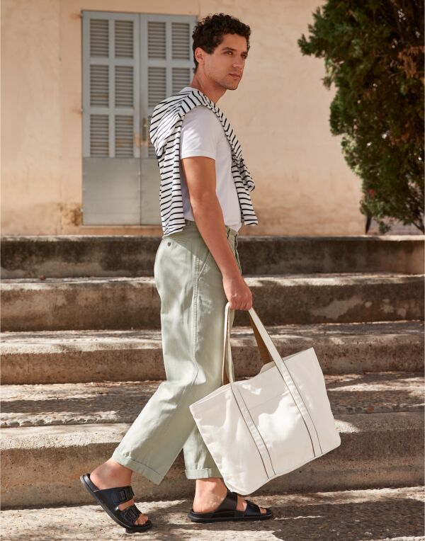 Westford Mill Courtside Large Tote W952 - - Customisable Bags