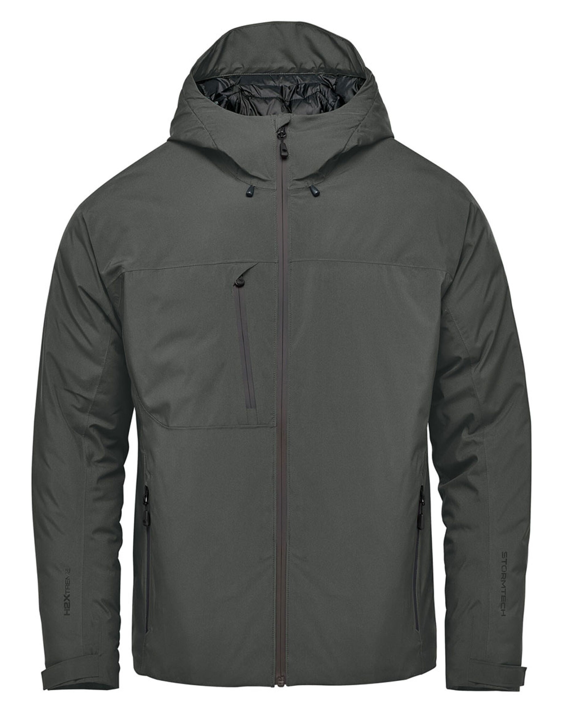 Stormtech Mens Nostromo Thermal Shell x-2 - Graphite Grey Black - Customisable Jacket