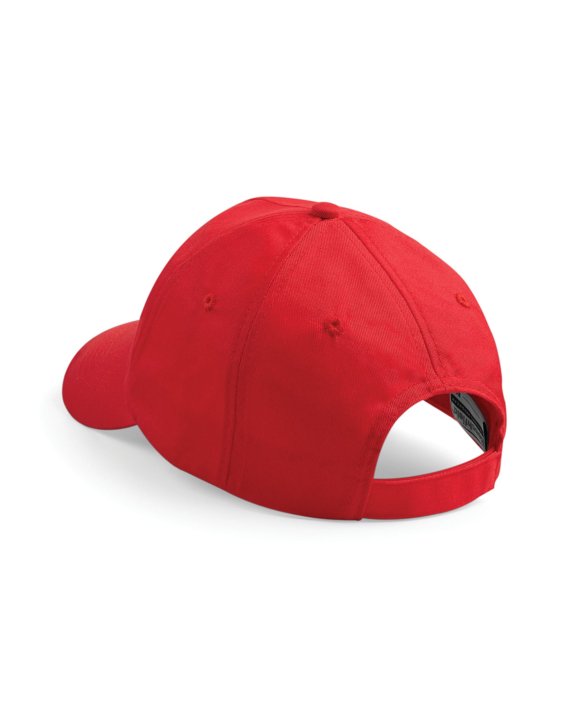 Beechfield Junior Original 5 Panel Cap B10B - Bright Red O S - Customisable Caps